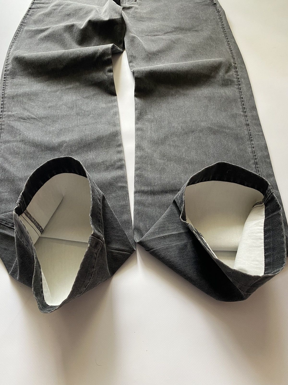 Diesel Vintage Diesel Rare Straight Jeans Leather Elements Size 31 Size US 30 / EU 46 - 6 Thumbnail