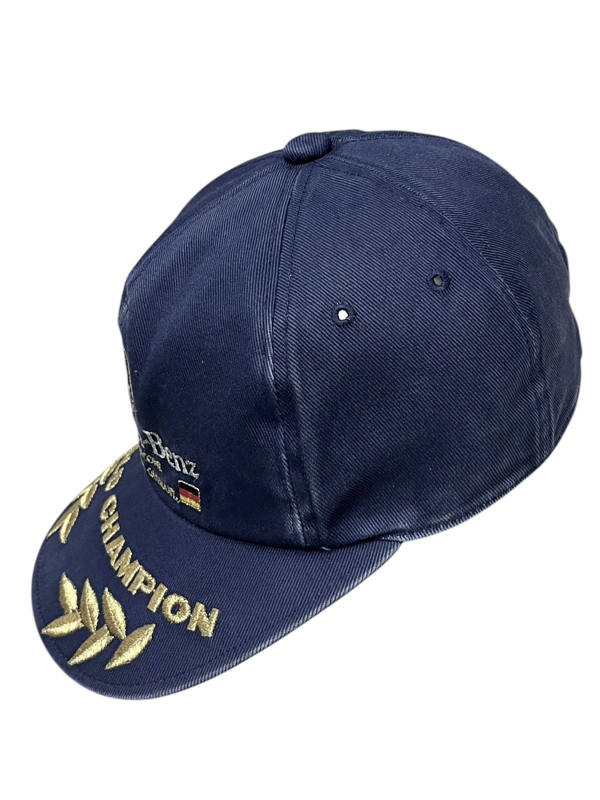Champion RARE🔥VINTAGE 80’s MERCEDES-BENZ WORLD CHAMPION Yamatoyo Hat Size ONE SIZE - 6 Thumbnail