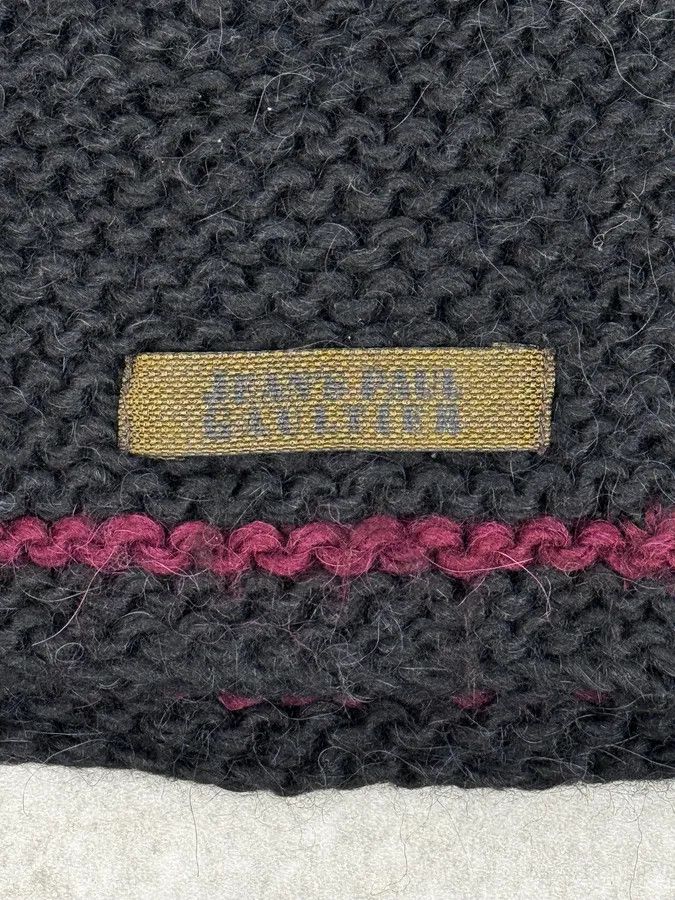 Jean Paul Gaultier 2000s Jean Paul Gaultier Black Wool Beanie Size ONE SIZE - 5 Thumbnail