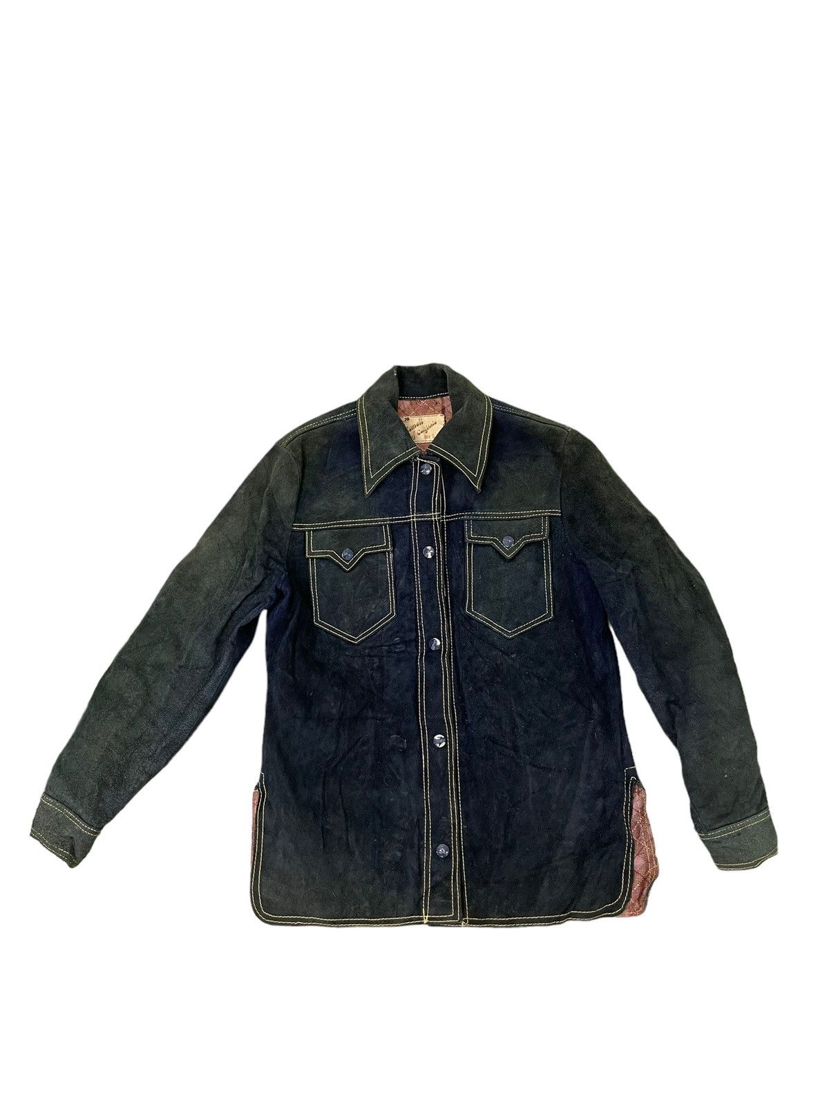 Vintage Suede Leather 80s Lomelli of California Westerner 5🟩6 Size US S / EU 44-46 / 1 - 9 Thumbnail