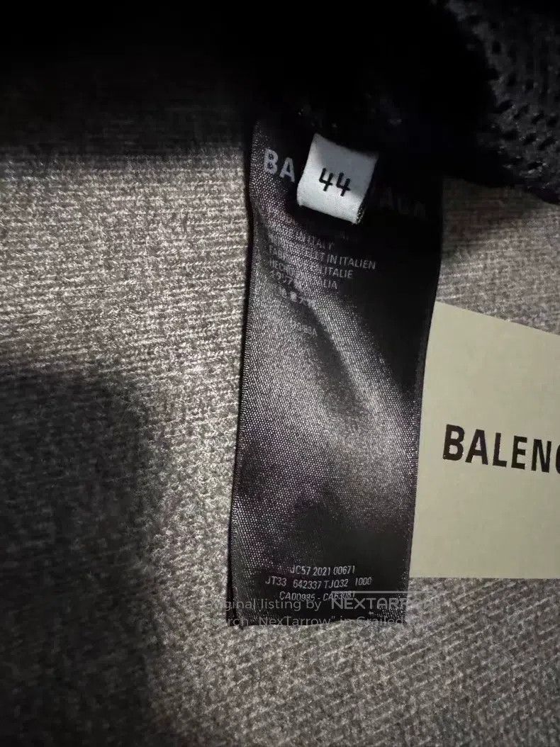 Balenciaga Balenciaga Embroidered Logo Fleece Jacket Size US S / EU 44-46 / 1 - 4 Thumbnail