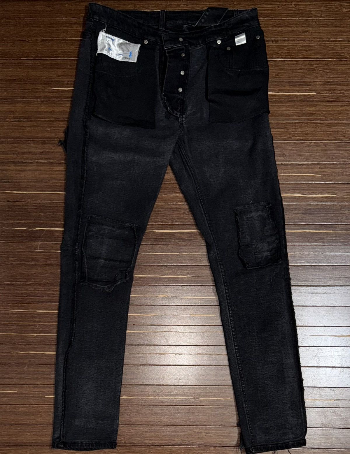 Ksubi Black Ripped Ksubi Jeans Size US 32 / EU 48 - 4 Thumbnail