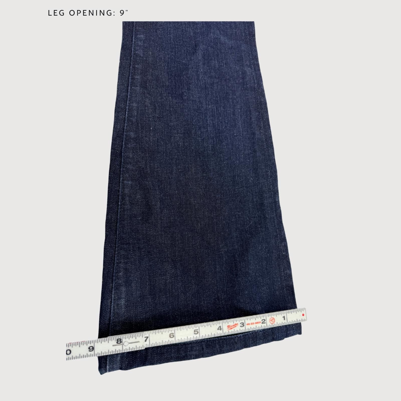 Other Pilcro Anthro Stet Flare Jeans Dark Wash 25 Size 25" / US 0 / IT 36 - 9 Thumbnail