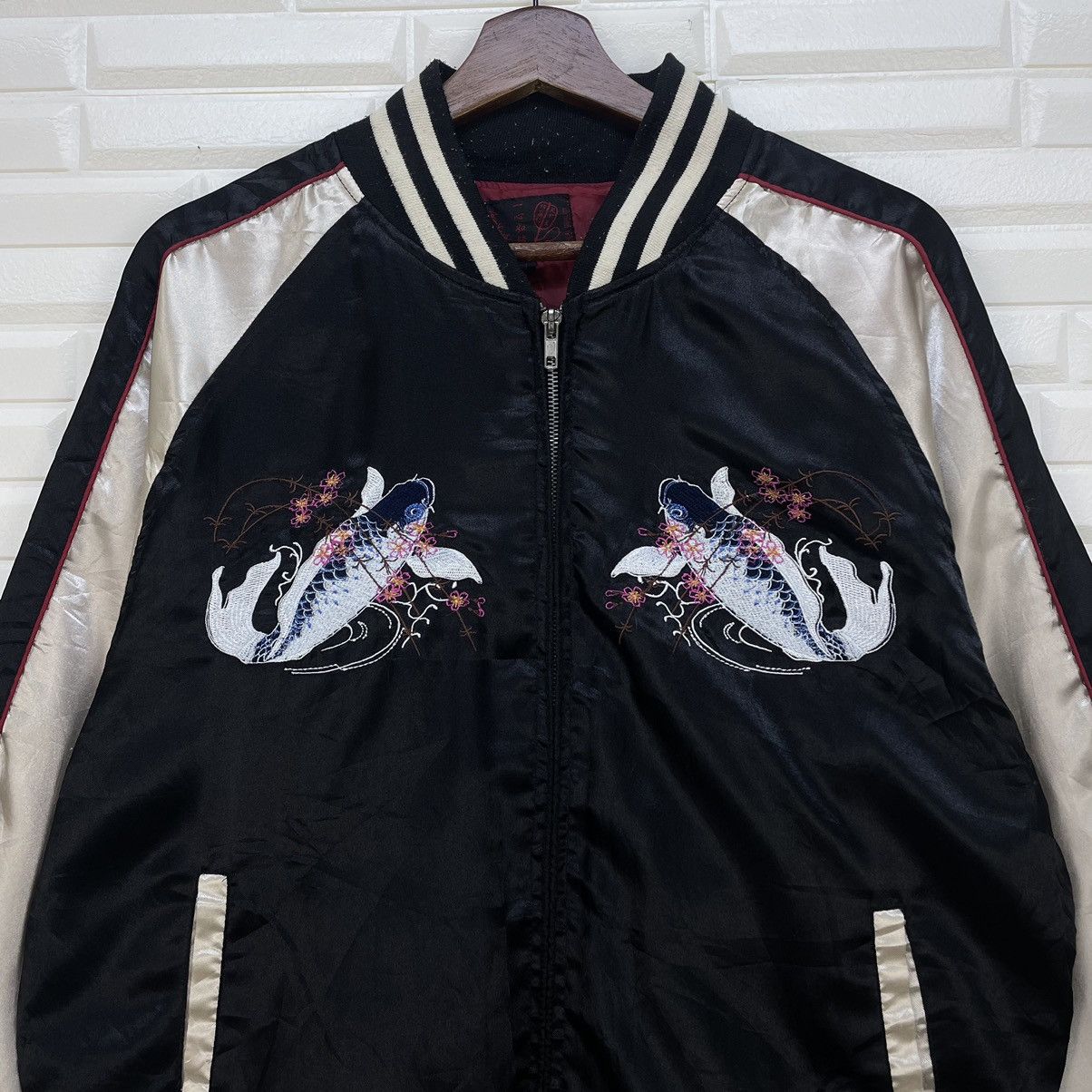Japanese Brand × Vintage 💥Vintage Sukajan Embroidered Jacket Size US M / EU 48-50 / 2 - 4 Thumbnail