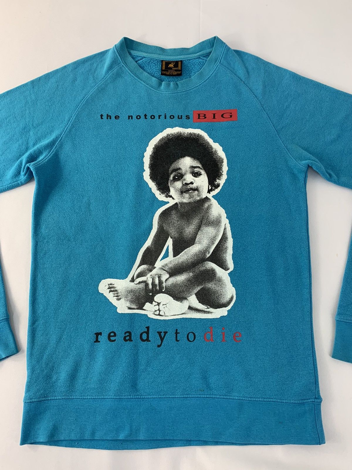 Rap Tees The Notorious Big Biggie Small Ready Die Black Baby Size US S / EU 44-46 / 1 - 3 Thumbnail