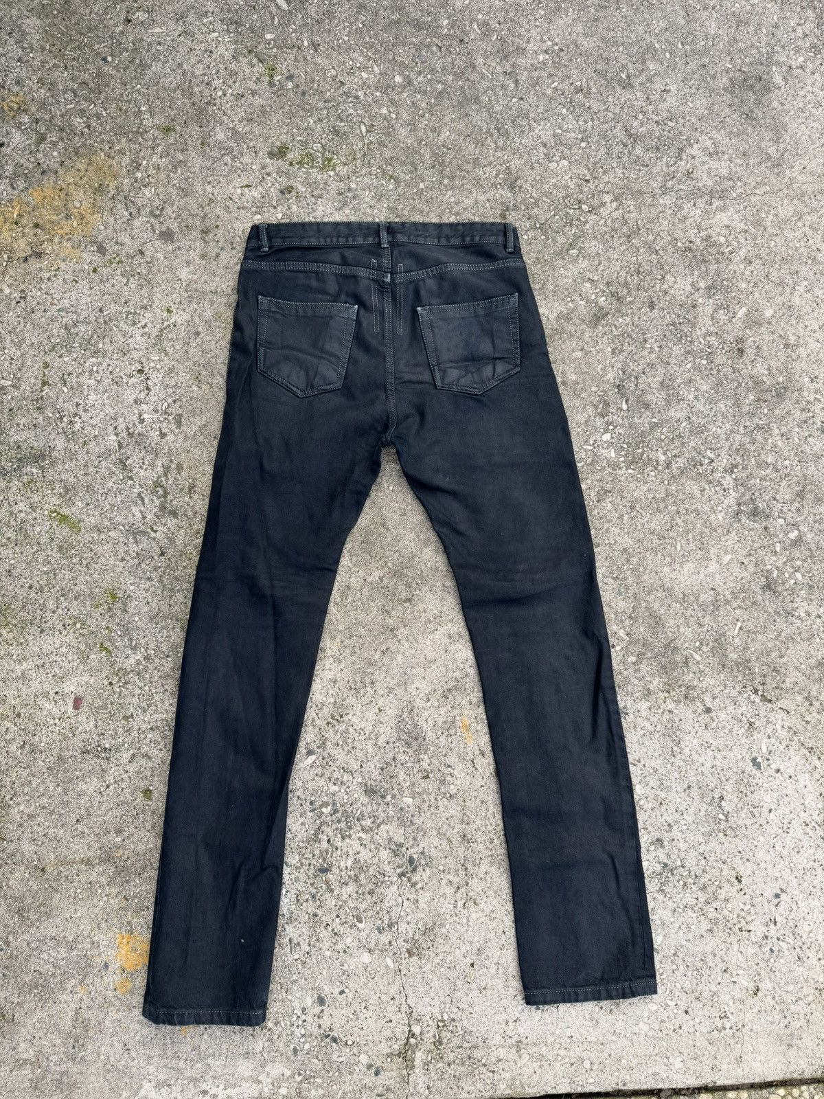 Rick Owens Drkshdw Rick Owens DRKSHDW wax denim Size US 33 - 3 Thumbnail