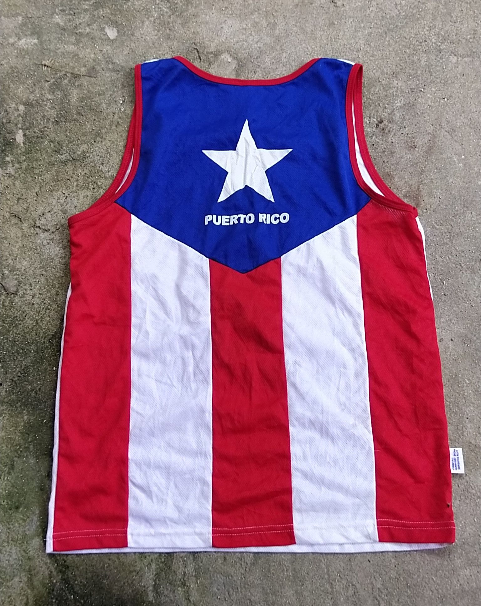 Japanese Brand FINAL💥 DROP PUERTO RICO SINGLET 💥 Size US M / EU 48-50 / 2 - 3 Thumbnail