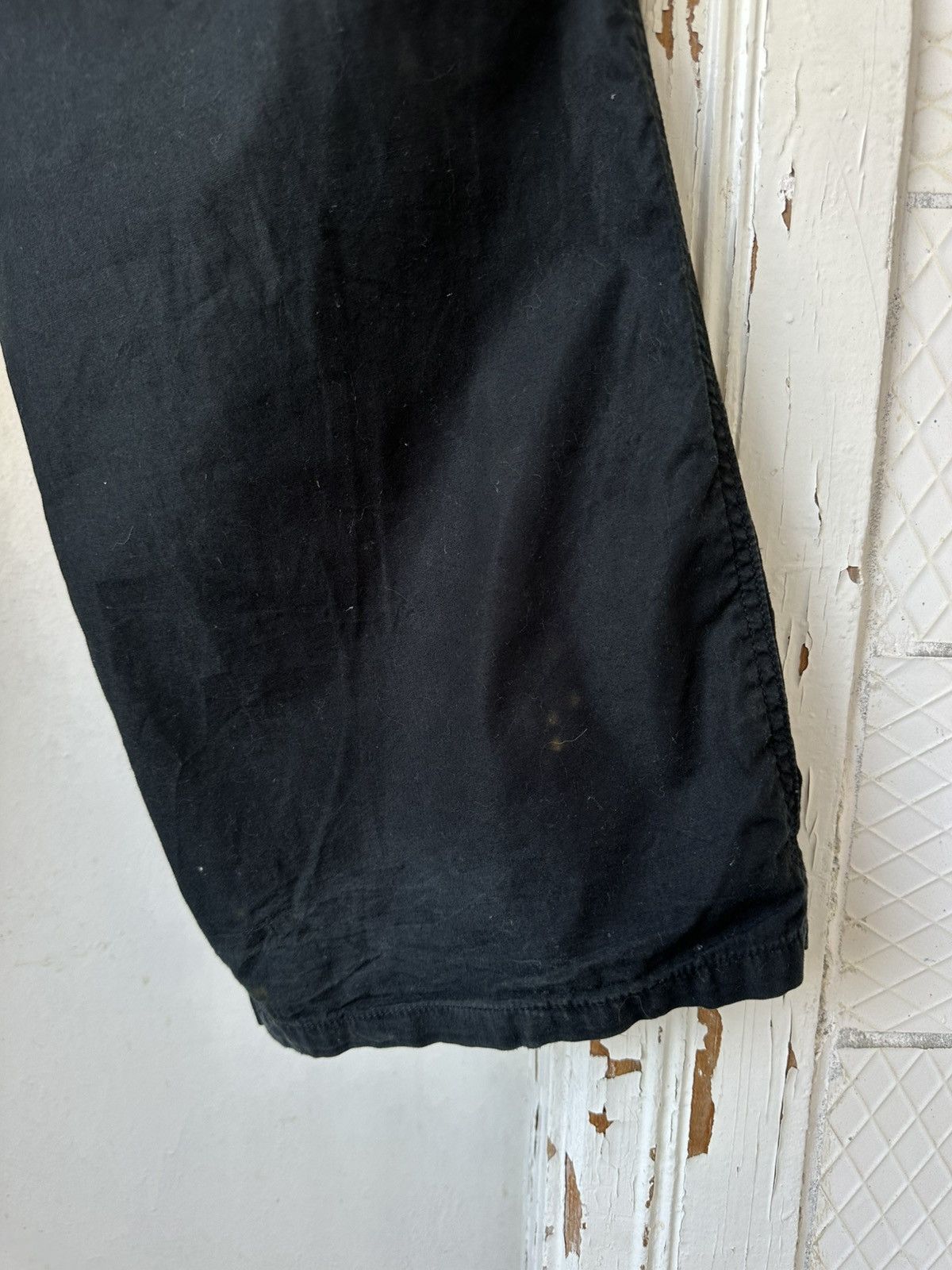 If Six Was Nine Y2K Vintage Cargo Bondage Black Pants Size 27" / US 4 / IT 40 - 9 Thumbnail