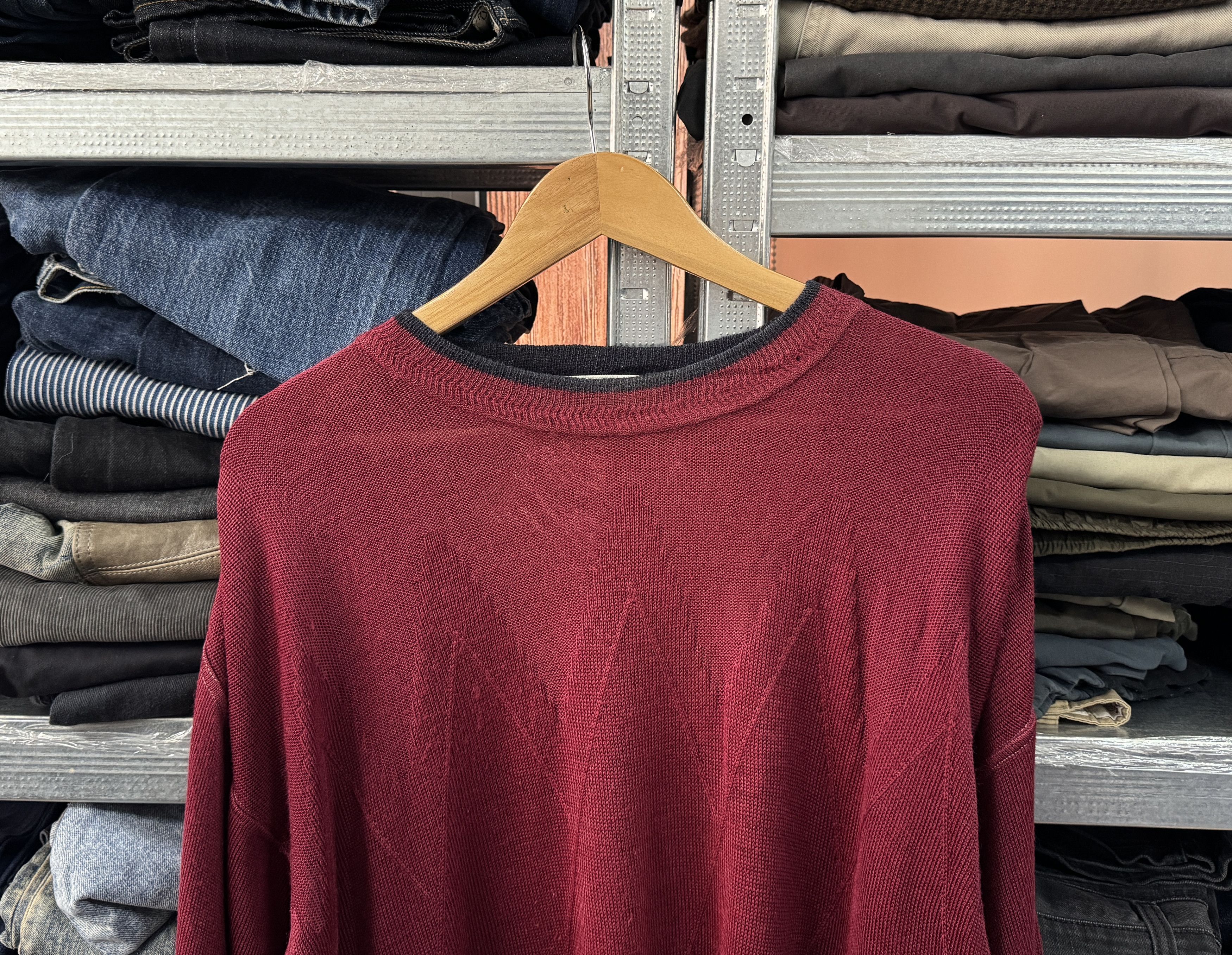 Yves Saint Laurent Vintage YVES SAINT LAURENT Sweater Size 54 Size US L / EU 52-54 / 3 - 2 Thumbnail