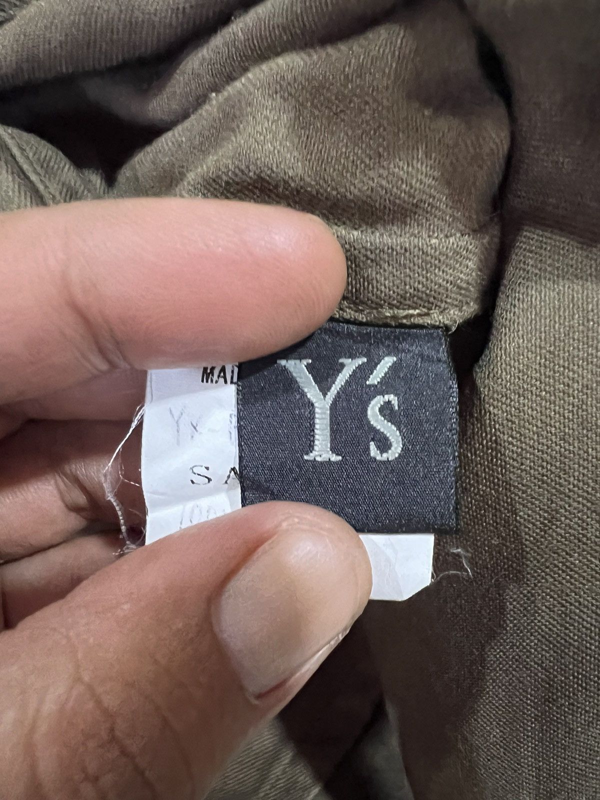 Y's 🔥Rare Y’s Yohji Yamamoto Sample Reconstruct Shirt Size US M / EU 48-50 / 2 - 16 Thumbnail