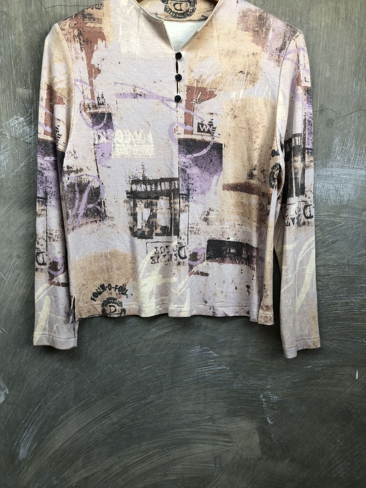 If Six Was Nine Y2K Unknown Japanese Abstract Ifsixwasnine Style Size M / US 6-8 / IT 42-44 - 3 Thumbnail