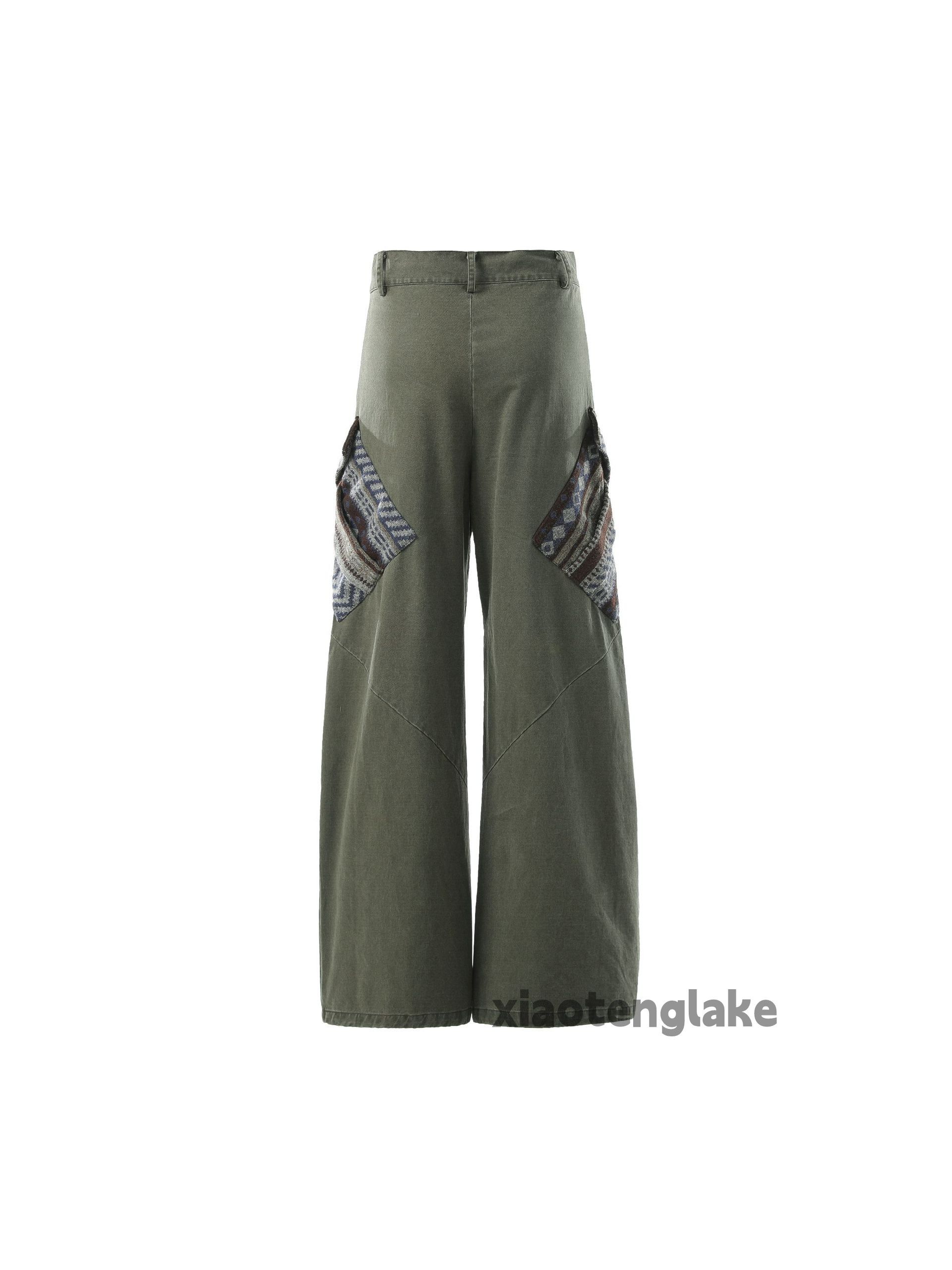 Vintage xz utility skate hiphop loose baggy pleated cargo pants Size US 28 / EU 44 - 7 Thumbnail