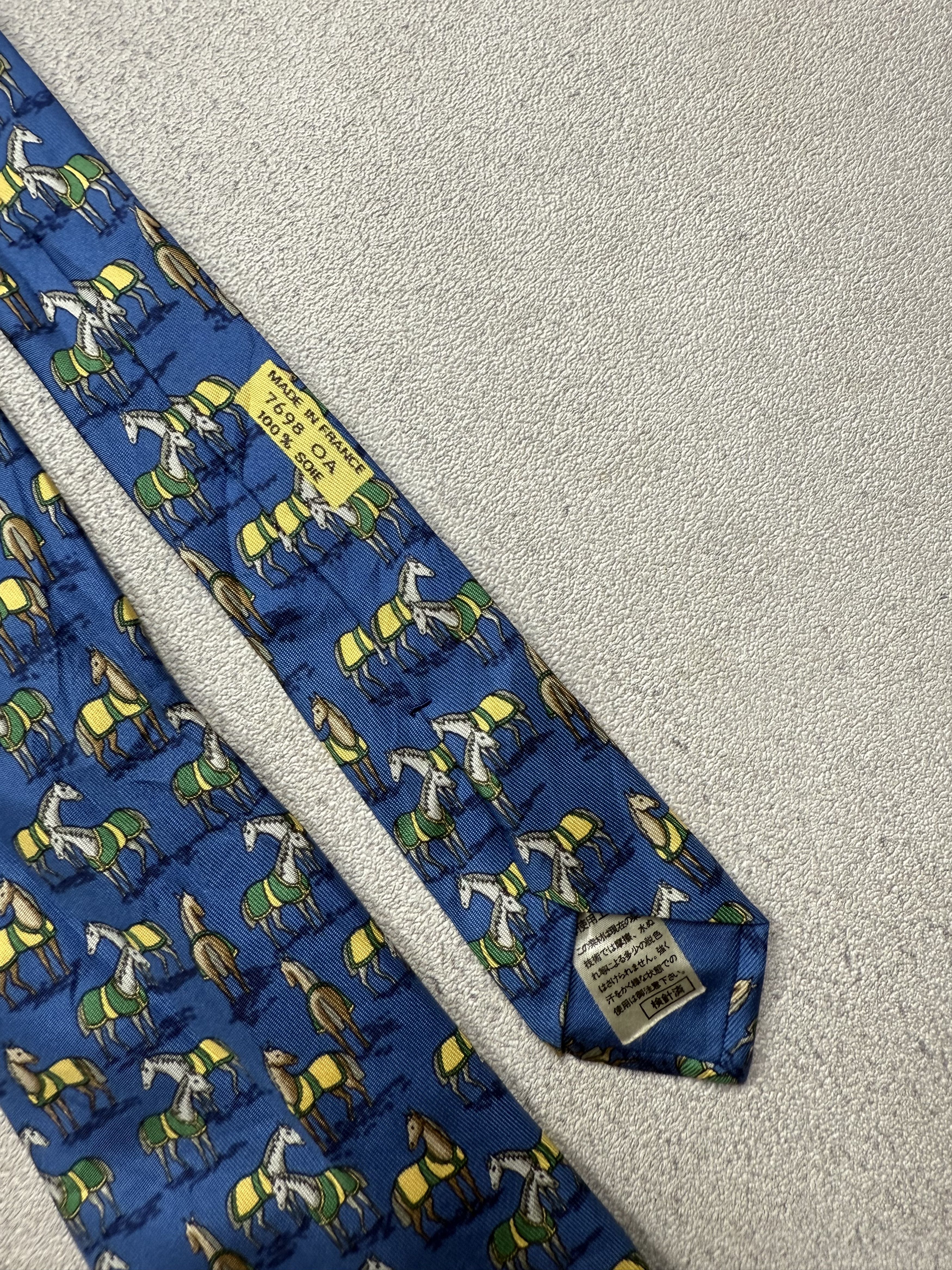 Hermes Hermes Paris Silk Ties Size ONE SIZE - 4 Thumbnail