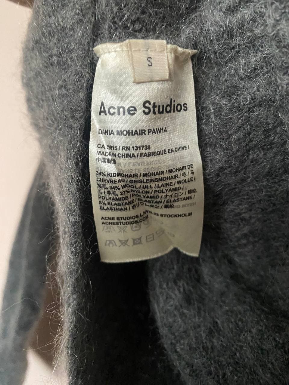Acne Studios Acne Studios Mohair Knit Sweater Dania Mohair Paw14 Size S / US 4 / IT 40 - 8 Thumbnail