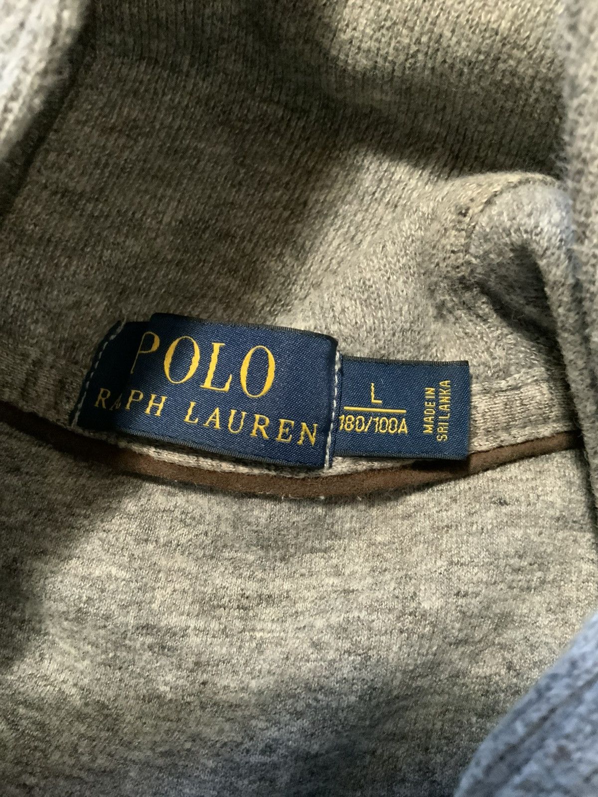 Polo Ralph Lauren Polo Ralph Lauren Pony Player Logo Rib Shawl Estate Sweater Size US L / EU 52-54 / 3 - 5 Thumbnail