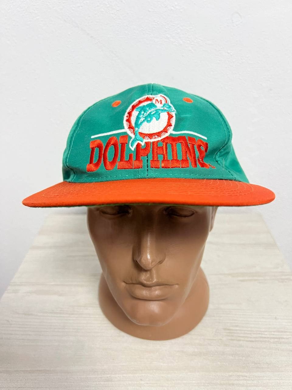NFL × The Game × Vintage Vintage Miami Dolphins Cap Hat NFL Taiwan Made Big Logo Size ONE SIZE - 1 Thumbnail