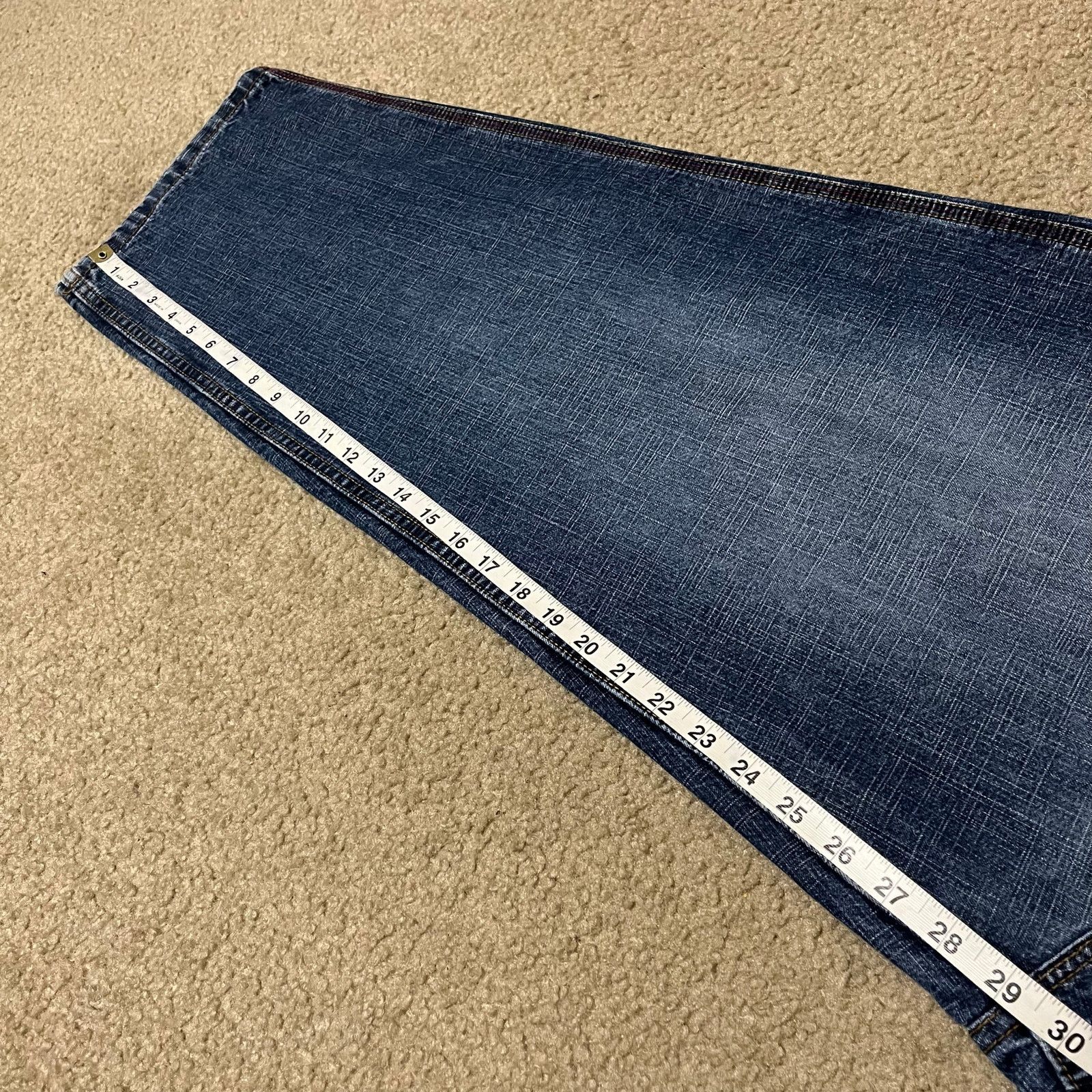 U.S. Polo Assn. U.S. Polo ASSN Y2K Baggy Acid Washed Wide Leg Blue Jeans Size US 36 / EU 52 - 6 Thumbnail