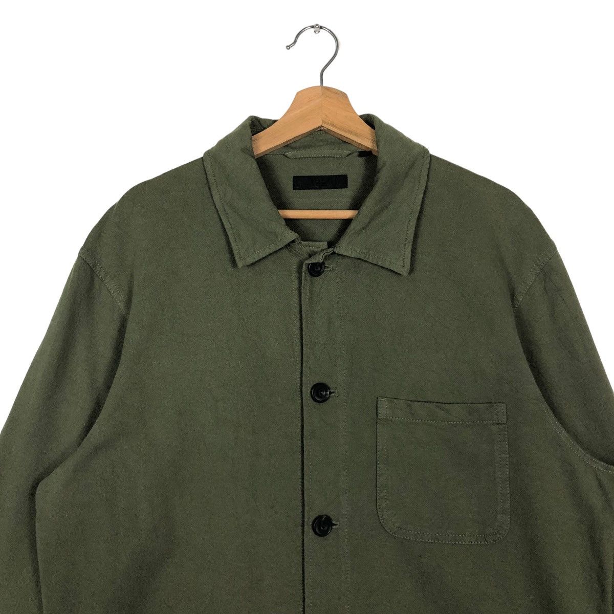 Japanese Brand 🔥90’s Vintage Military Chore Jacket Uniqlo Issey Miyake Size US XL / EU 56 / 4 - 2 Thumbnail