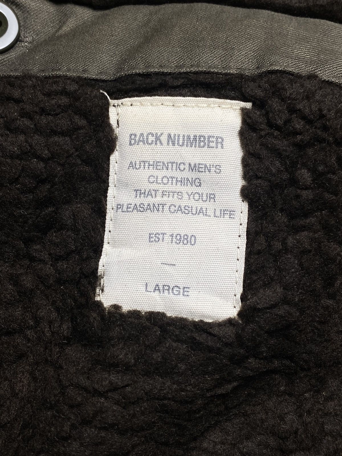 If Six Was Nine 2000s Back Number - Fur Hoodie Jacket Size US L / EU 52-54 / 3 - 9 Thumbnail