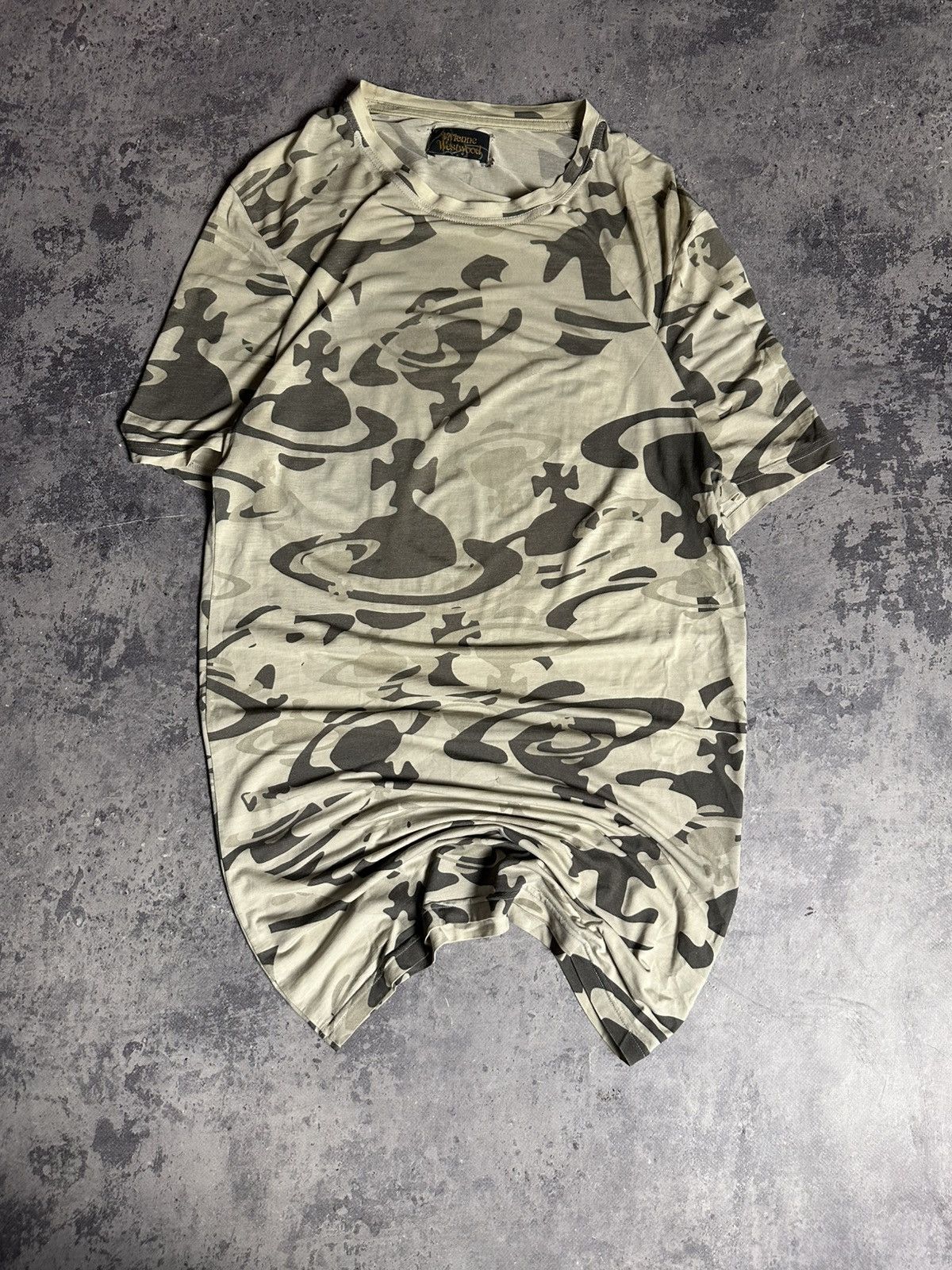 Vivienne Westwood Vivienne Westwood Anglomania Monogram Logo T-Shirt Size Xs Size US XS / EU 42 / 0 - 1 Thumbnail