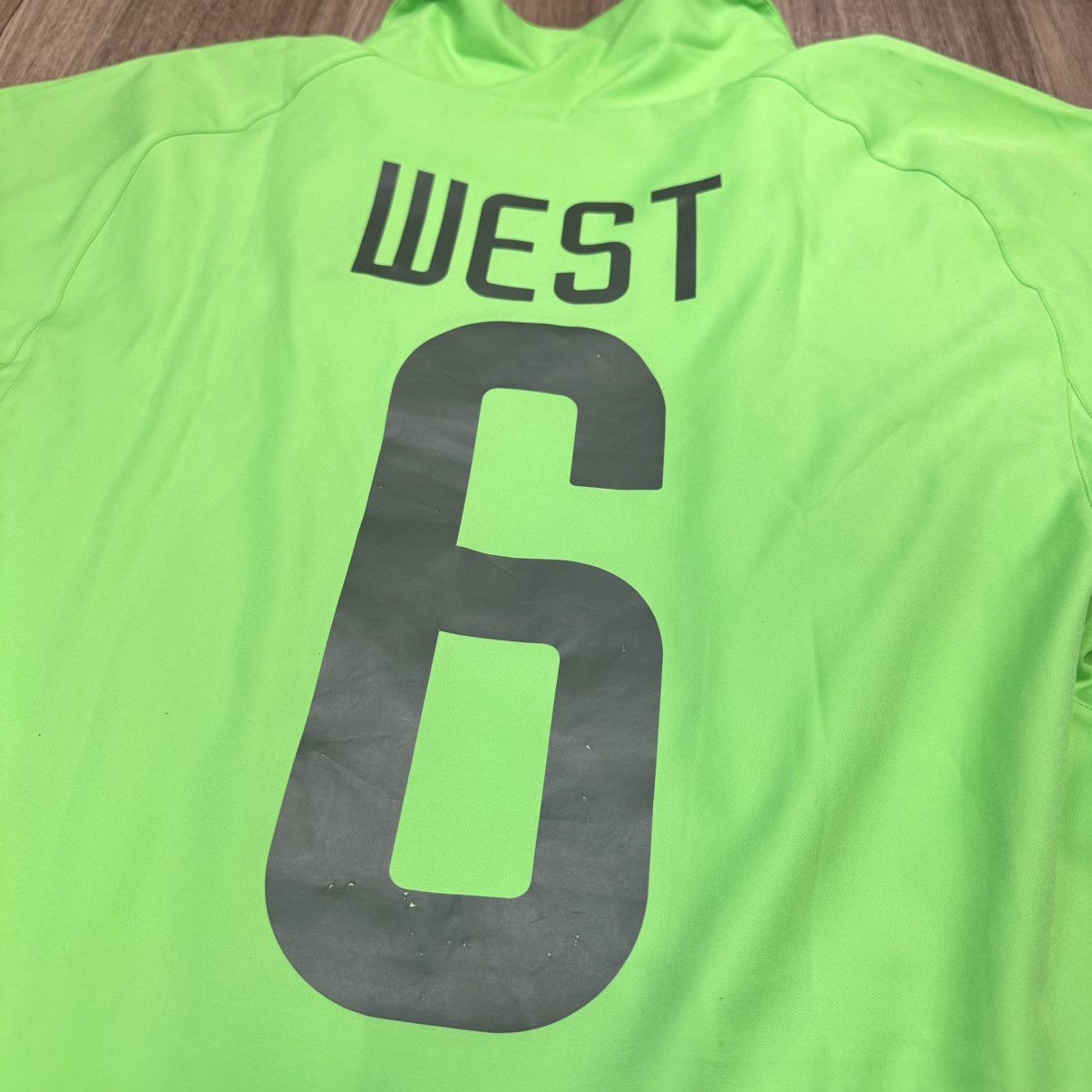 Nike Nigeria world cup 2002 player issue home shirt #6 West Size US M / EU 48-50 / 2 - 8 Thumbnail
