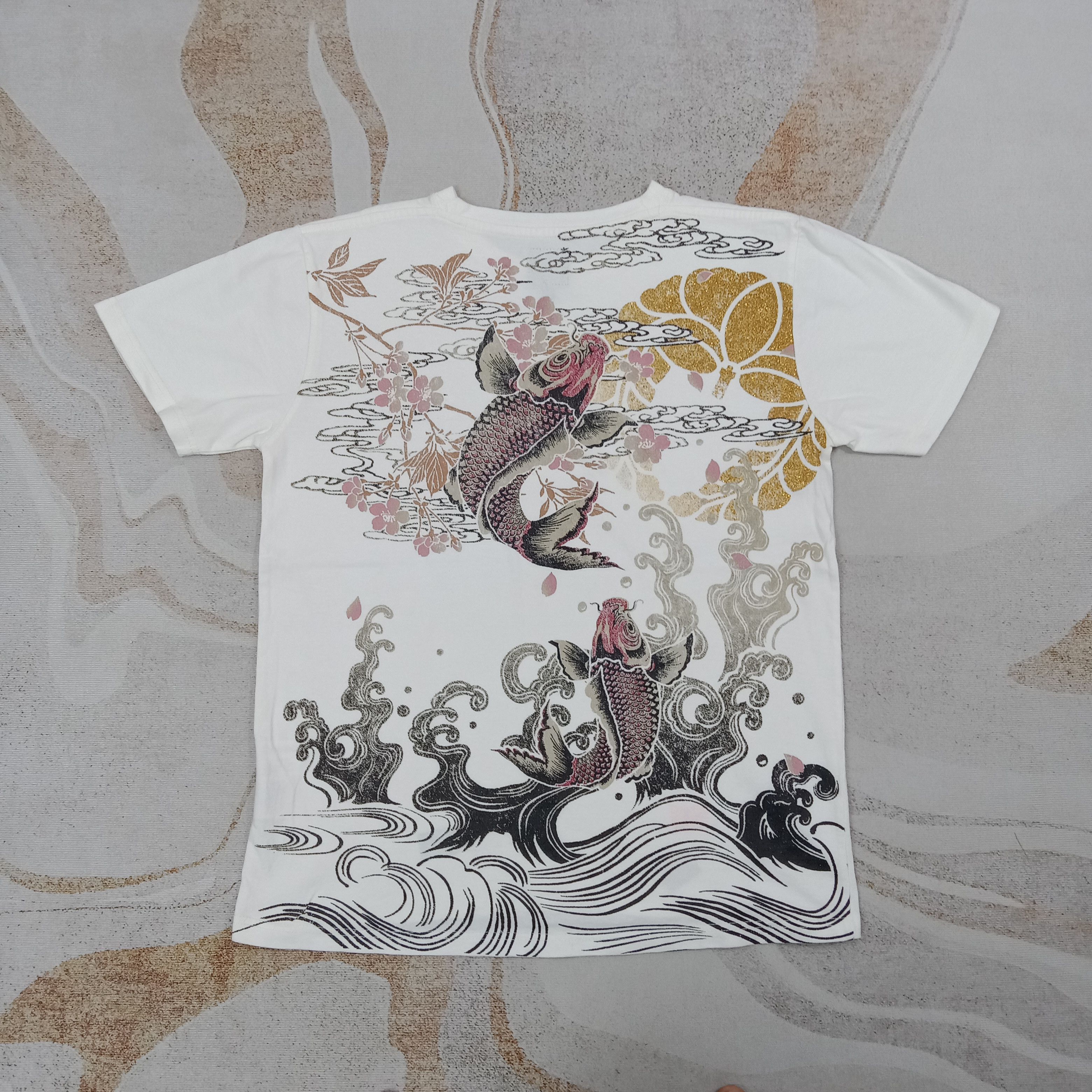 Bullet Noise Bullet Noise Japanese Sukajan Tshirt C267N72 Size US M / EU 48-50 / 2 - 1 Thumbnail
