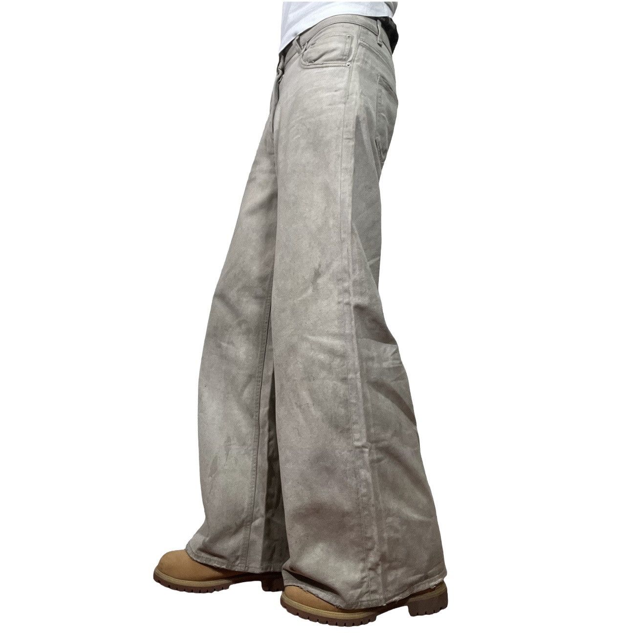 Hope Hope Stockholm Flash Denim Sand Wide Leg Jeans | Grailed