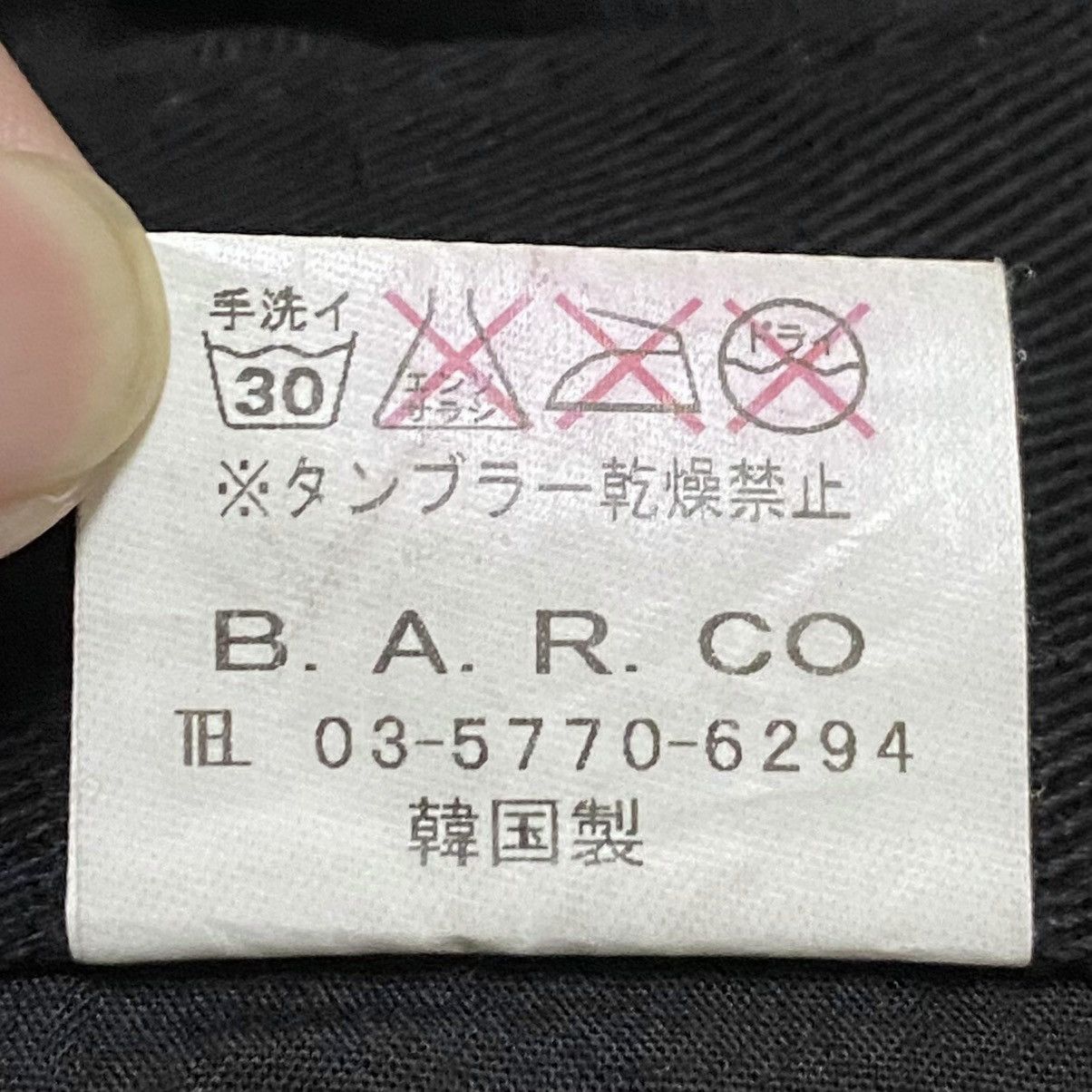 Le Grande Bleu (L.G.B.) Rare Vintage Japanese Brand X Frm Flared Waxed Jeans 1990s Size US 28 / EU 44 - 11 Thumbnail