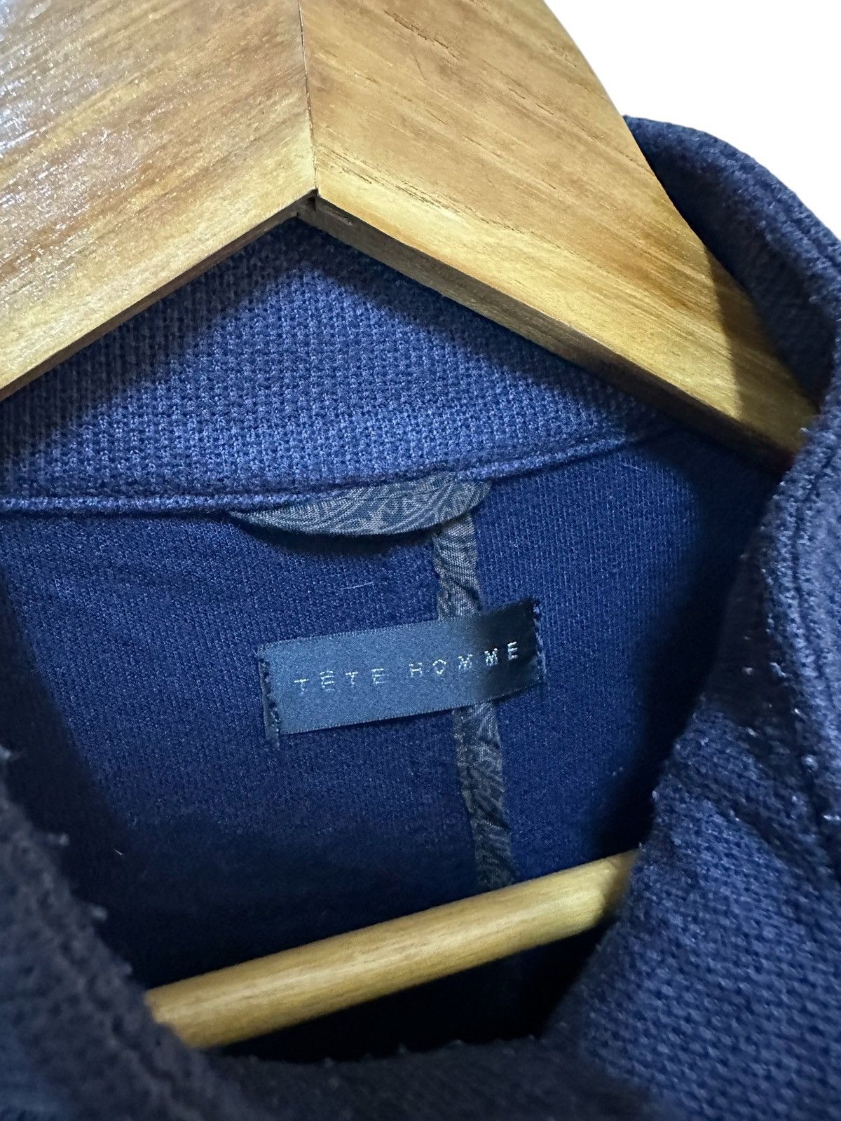 Japanese Brand Vintage Tete Homme Women Jacket Size M / US 6-8 / IT 42-44 - 7 Thumbnail