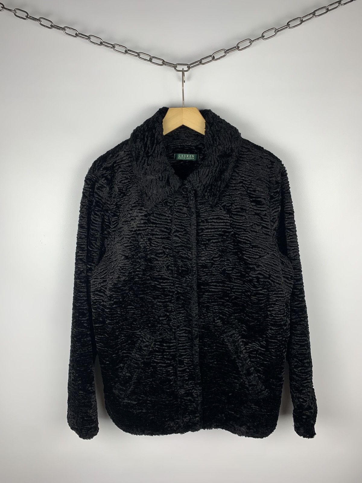 Lauren Ralph Lauren Vintage Y2K Polo Lauren Ralph Lauren Faux Fur Jacket Size 1X Size M / US 6-8 / IT 42-44 - 1 Thumbnail