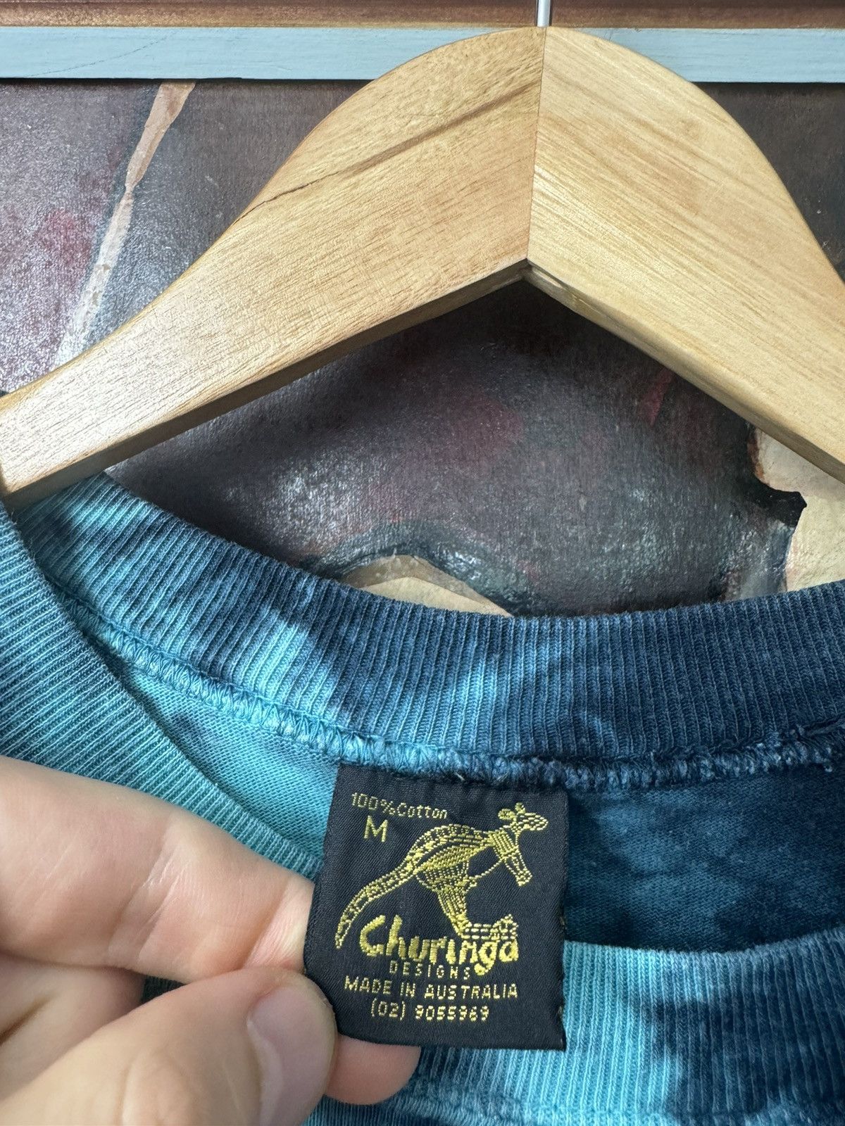 Vintage Vintage 90s Wizard Print Churinga Australia Tie Dye Magic Size US M / EU 48-50 / 2 - 5 Thumbnail