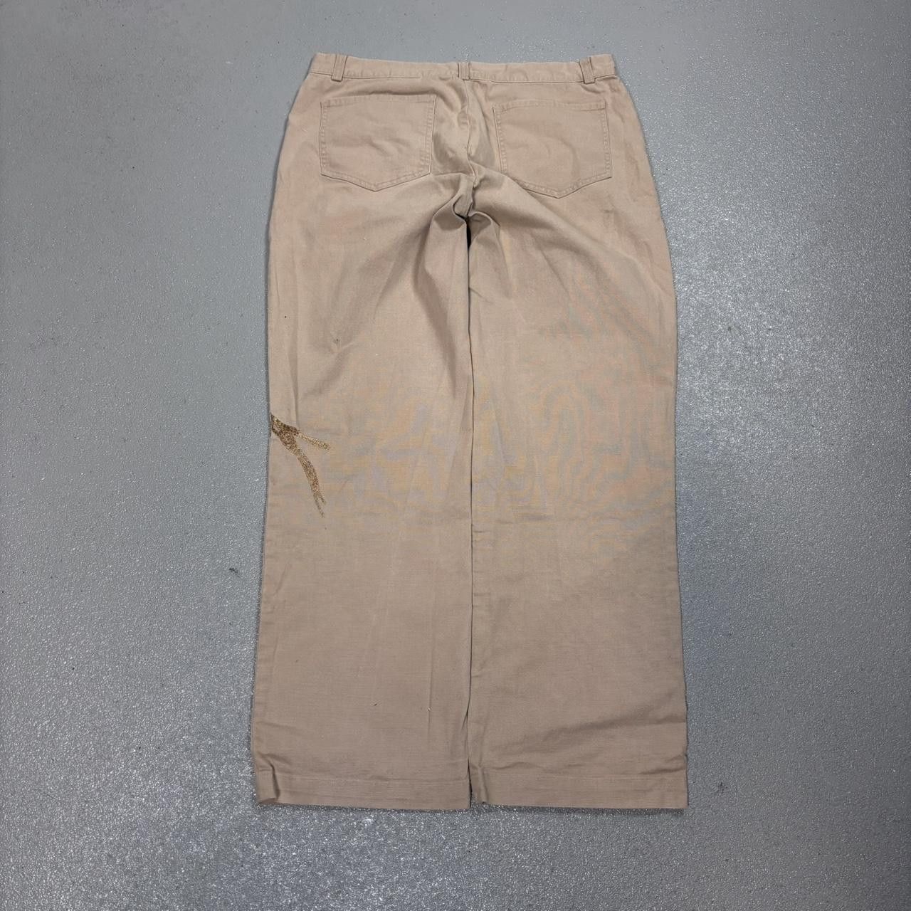 Japanese Brand × Vintage Vintage y2k 90s embroidered floral japanese pants Size US 32 / EU 48 - 4 Thumbnail