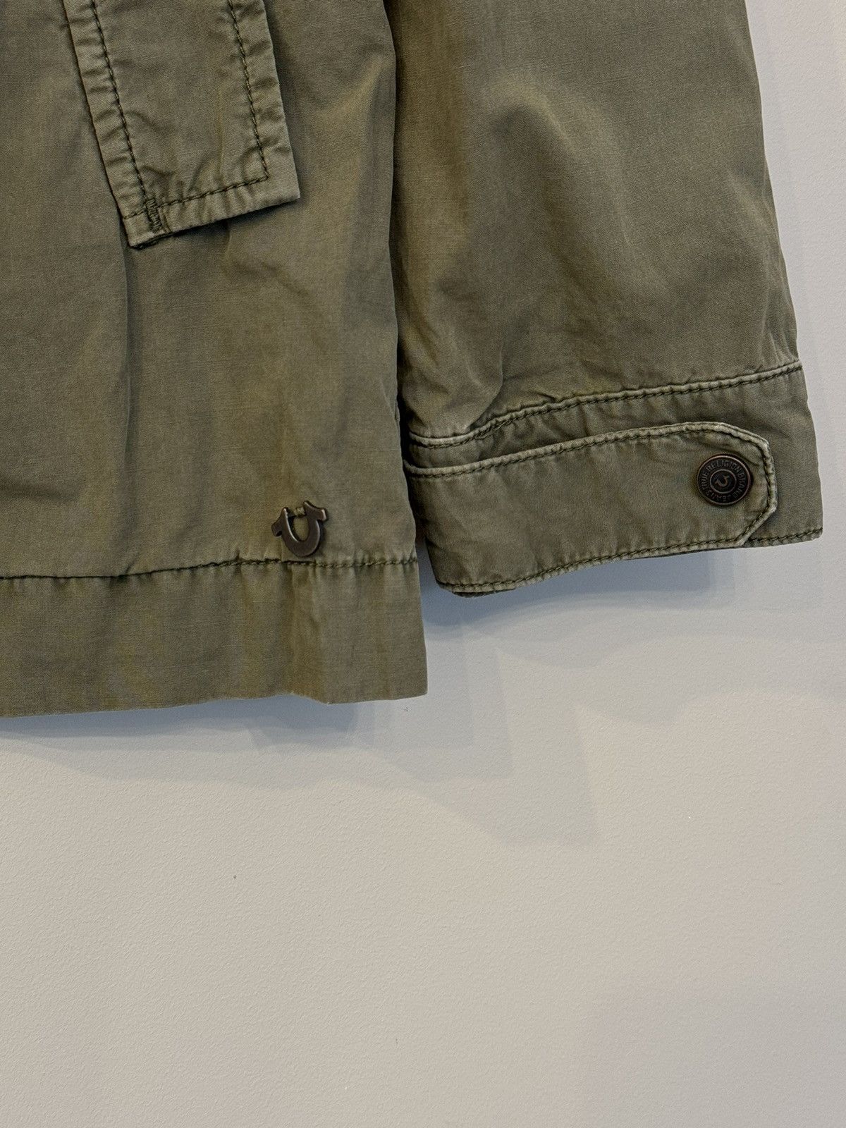 True Religion True Religion overshirt jacket light zip up vintage rare Size US M / EU 48-50 / 2 - 7 Thumbnail