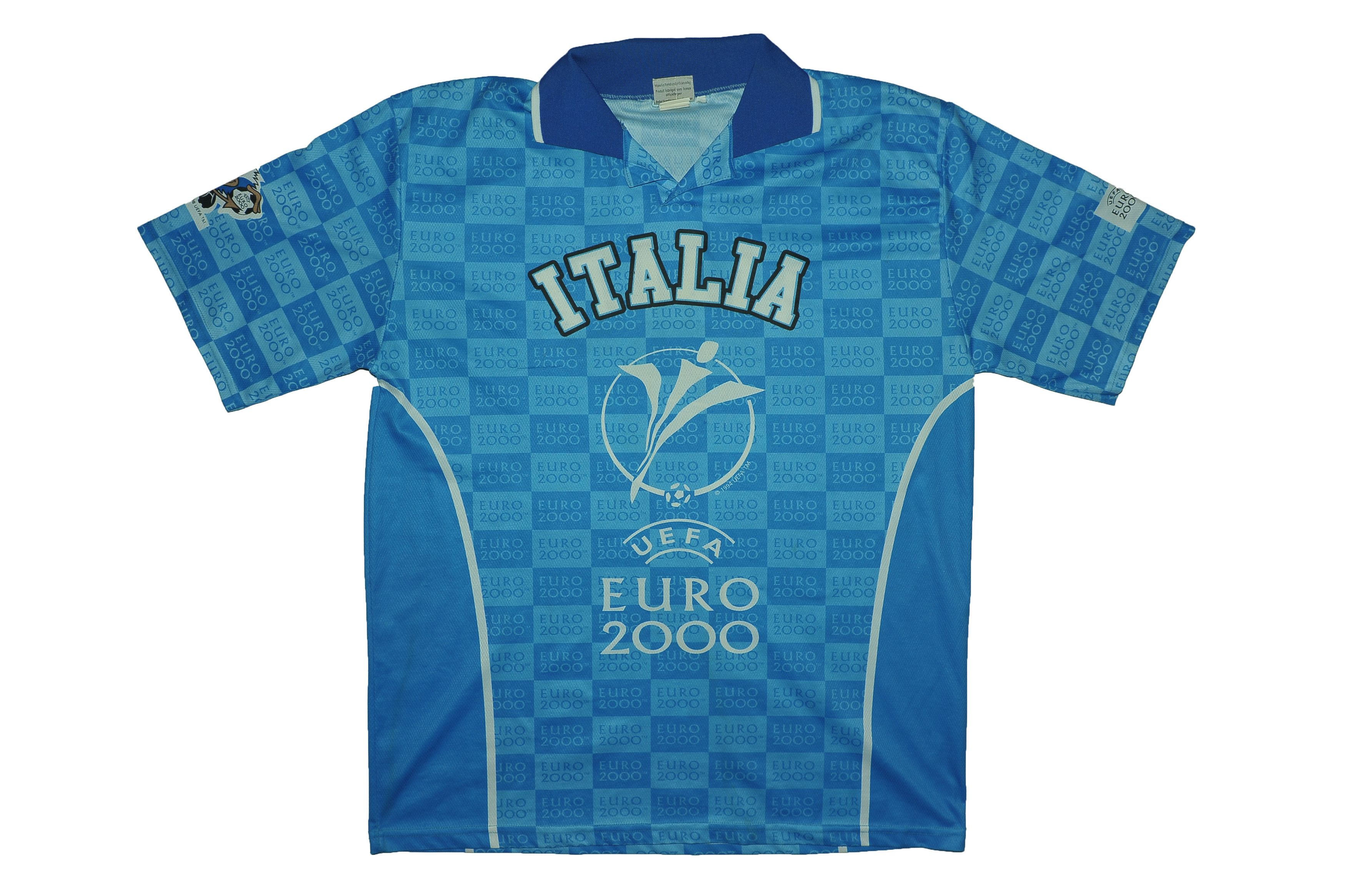 Vintage Vintage 2000 Euro Italia Jersey Size US XL / EU 56 / 4 - 1 Thumbnail