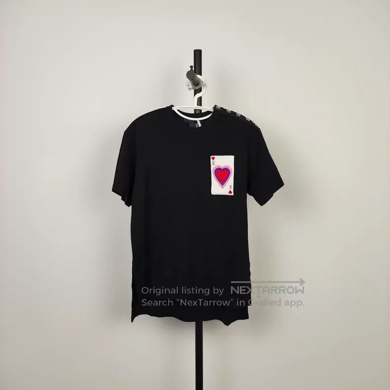 Louis Vuitton Louis Vuitton Black Playing Card Willow Spike T-Shirt Size US XS / EU 42 / 0 - 1 Thumbnail