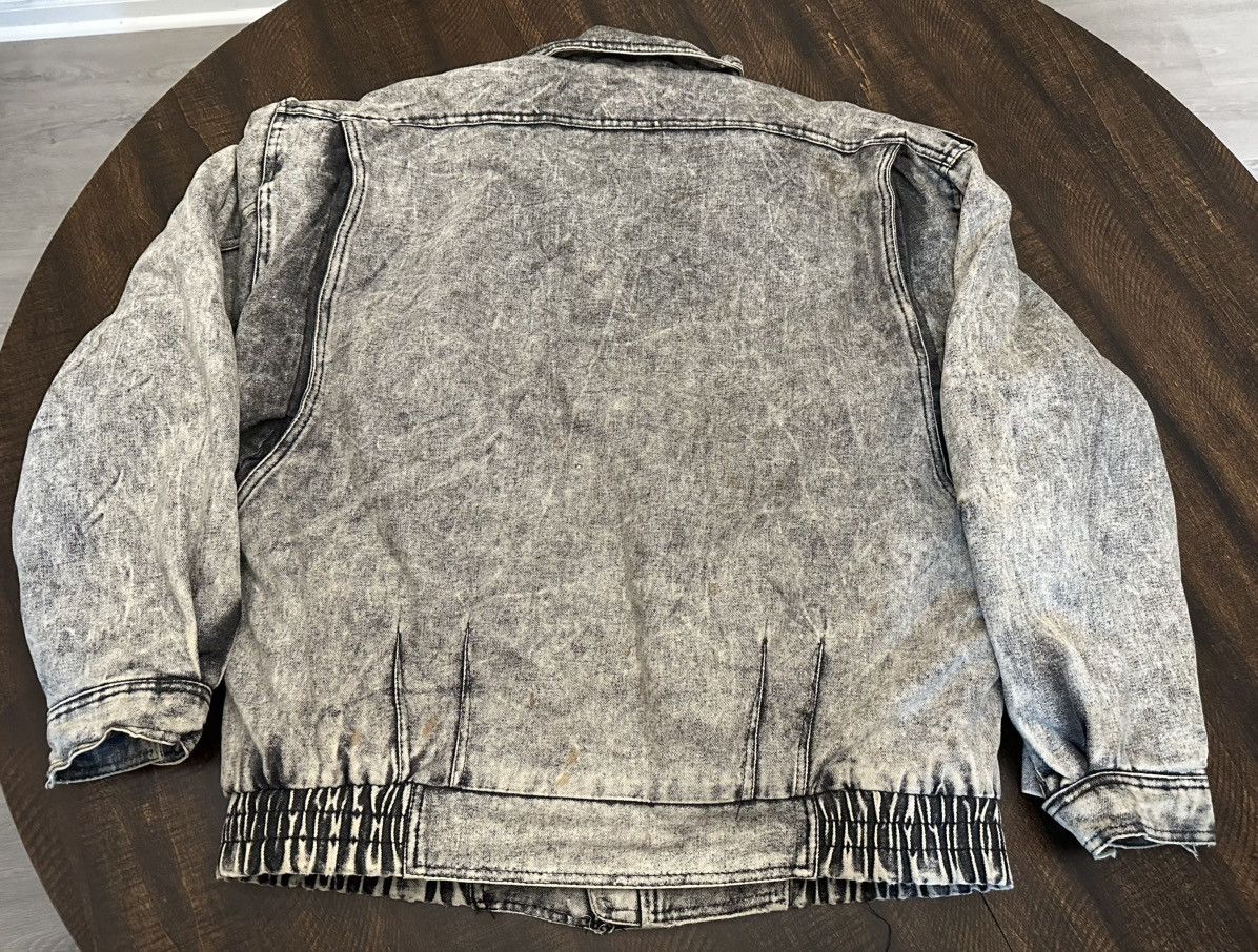 Other VTG Cotler Blue Alley Denim & Leather Patchwork Jacket-Spots Size US L / EU 52-54 / 3 - 21 Thumbnail