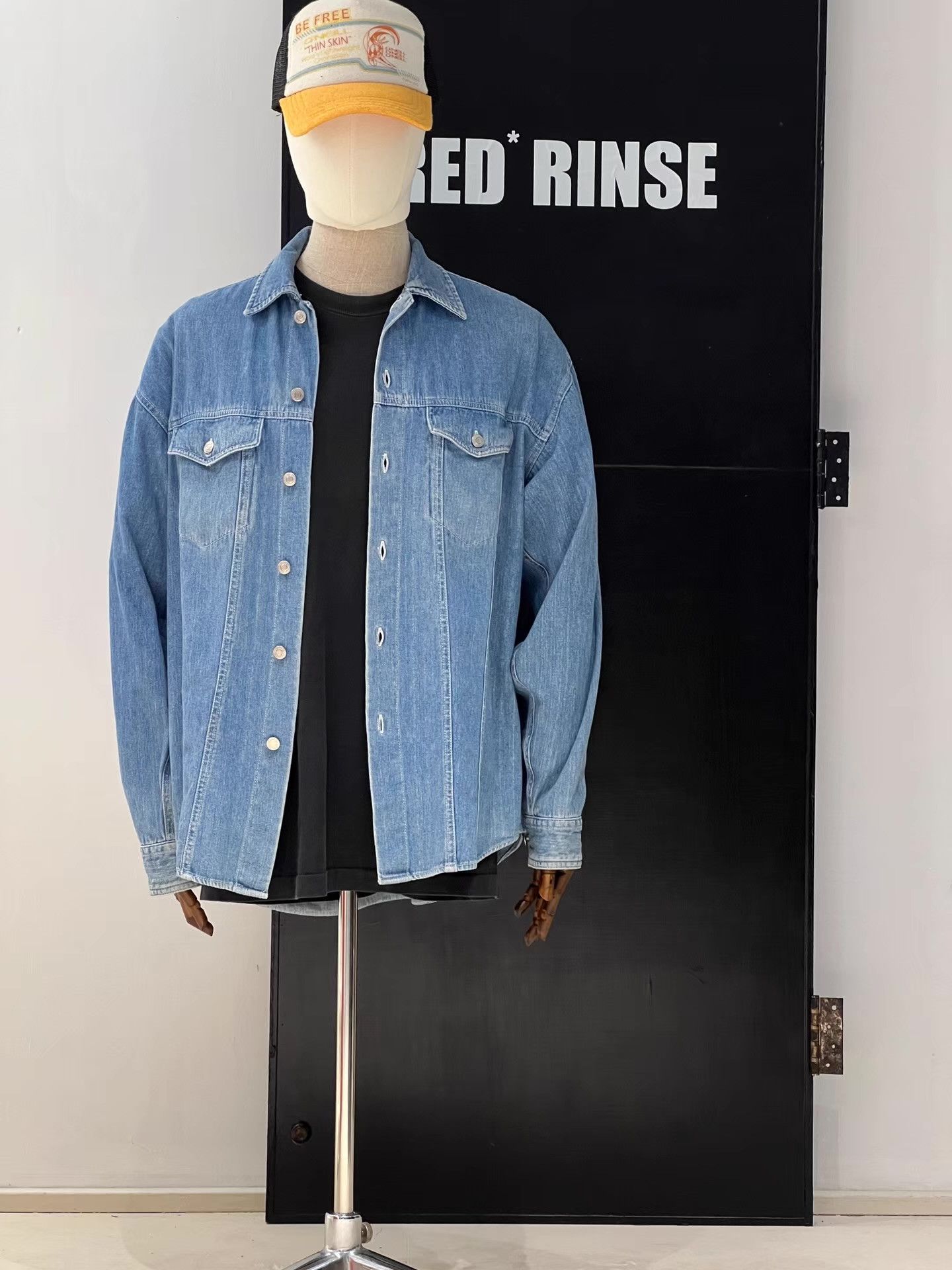 Stone Island CARPENTER DENIM JACKET SS1987 - LARGE | Grailed