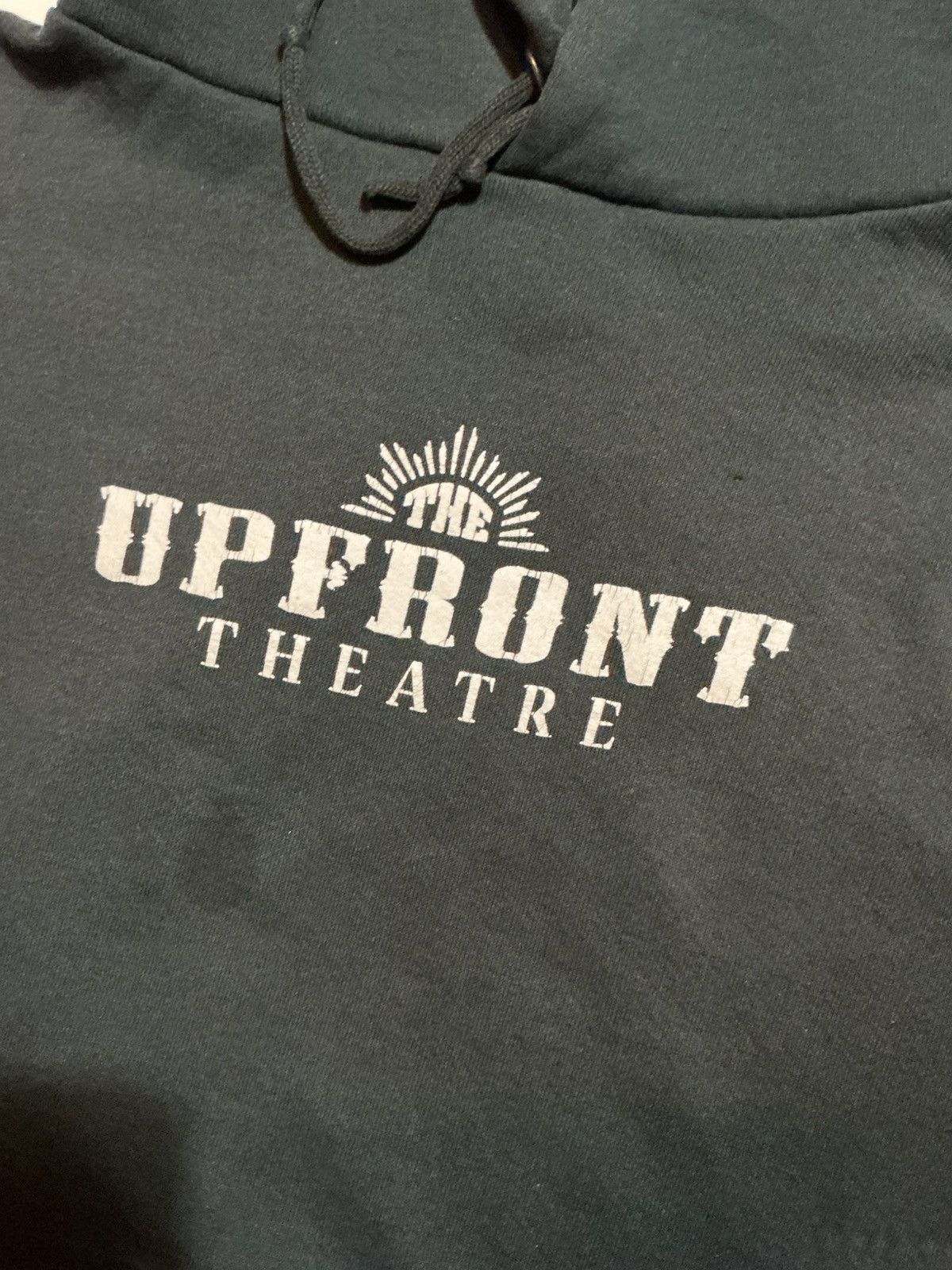 Jerzees Vintage Jerzees The Upfront Theatre Improv Comedy Hoodie Size US XL / EU 56 / 4 - 6 Thumbnail