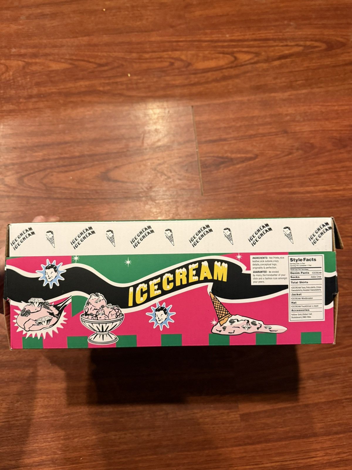 Icecream × Reebok Complex con Watermelon Boardflip Size US 7 / EU 40 - 14 Thumbnail