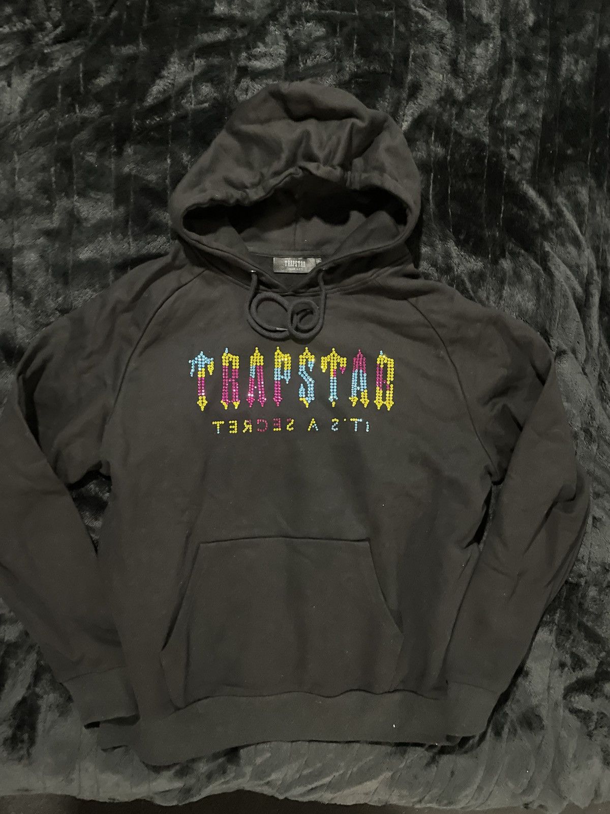 Trapstar London Rhinestone Trapstar Hoodie Size US XXL / EU 58 / 5 - 1 Thumbnail