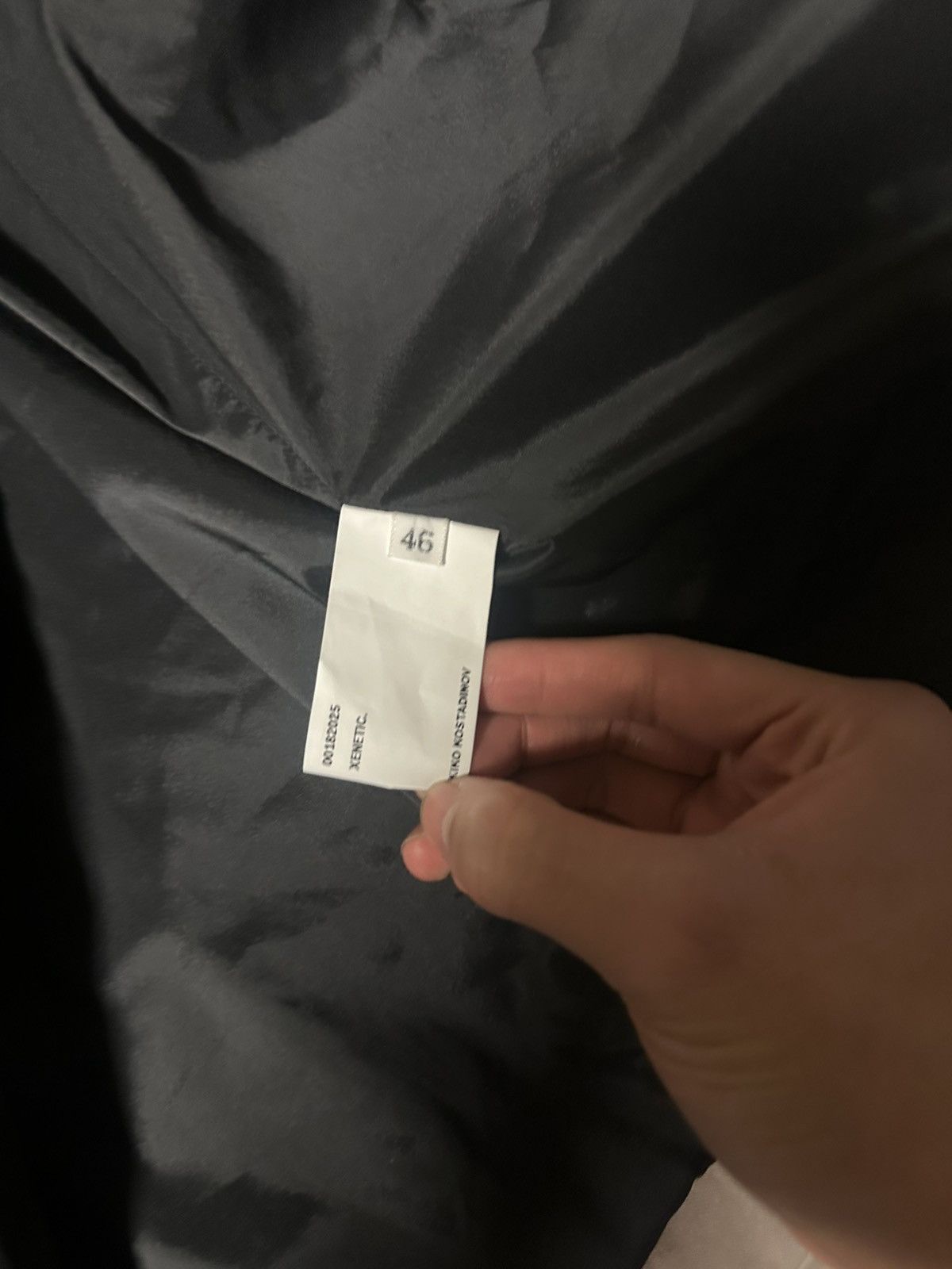 Kiko Kostadinov Kiko Kostadinov Alec K-Dart Blouson Jacket “Xenetic” Size US M / EU 48-50 / 2 - 5 Thumbnail