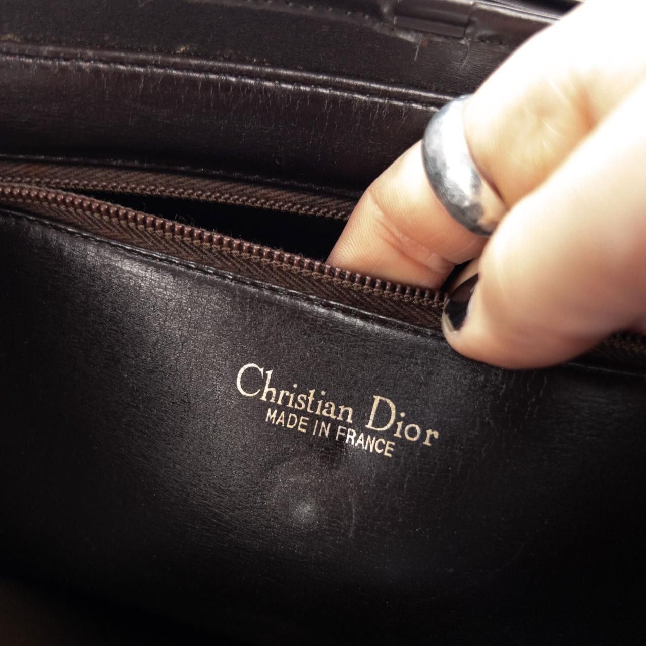 Dior Vintage Chrisitan Dior Monogram Shoulder Bag Size ONE SIZE - 6 Thumbnail