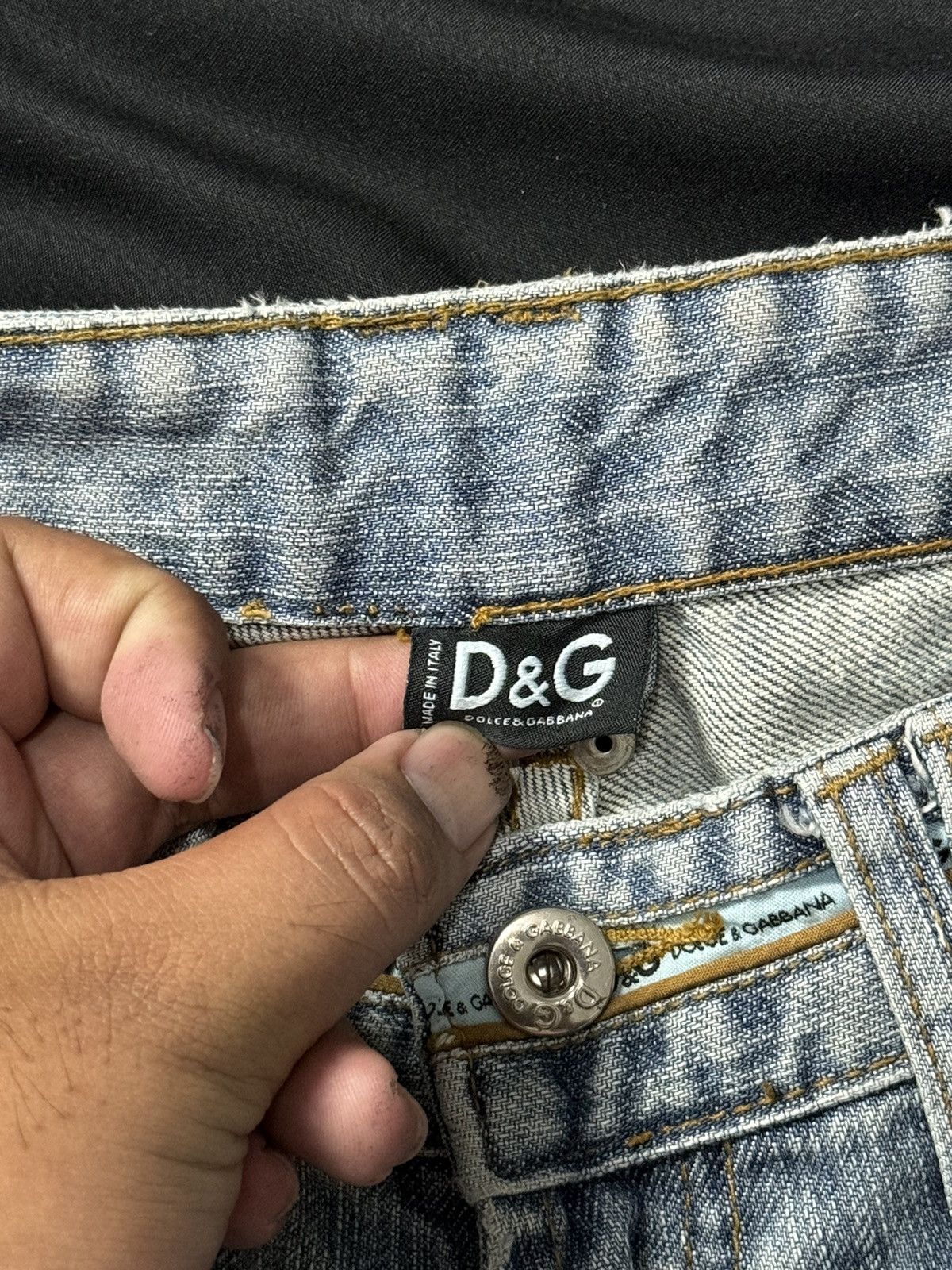 Dolce & Gabbana Archive Style Dolce Gabbana Distressed Denim Size US 30 / EU 46 - 10 Thumbnail