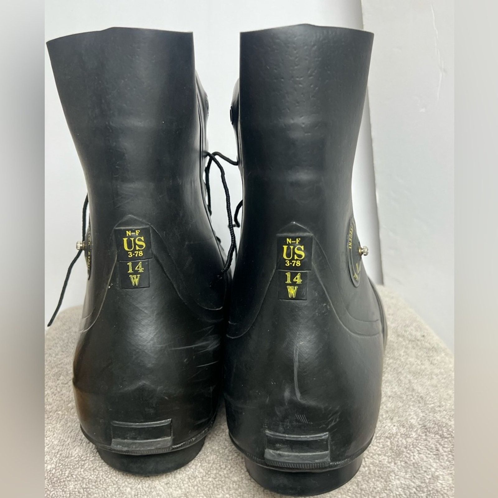 Bata Vintage 1979 Bata Boots US Military Mickey Mouse Men's 14 W Size US 14 / EU 47 - 6 Thumbnail