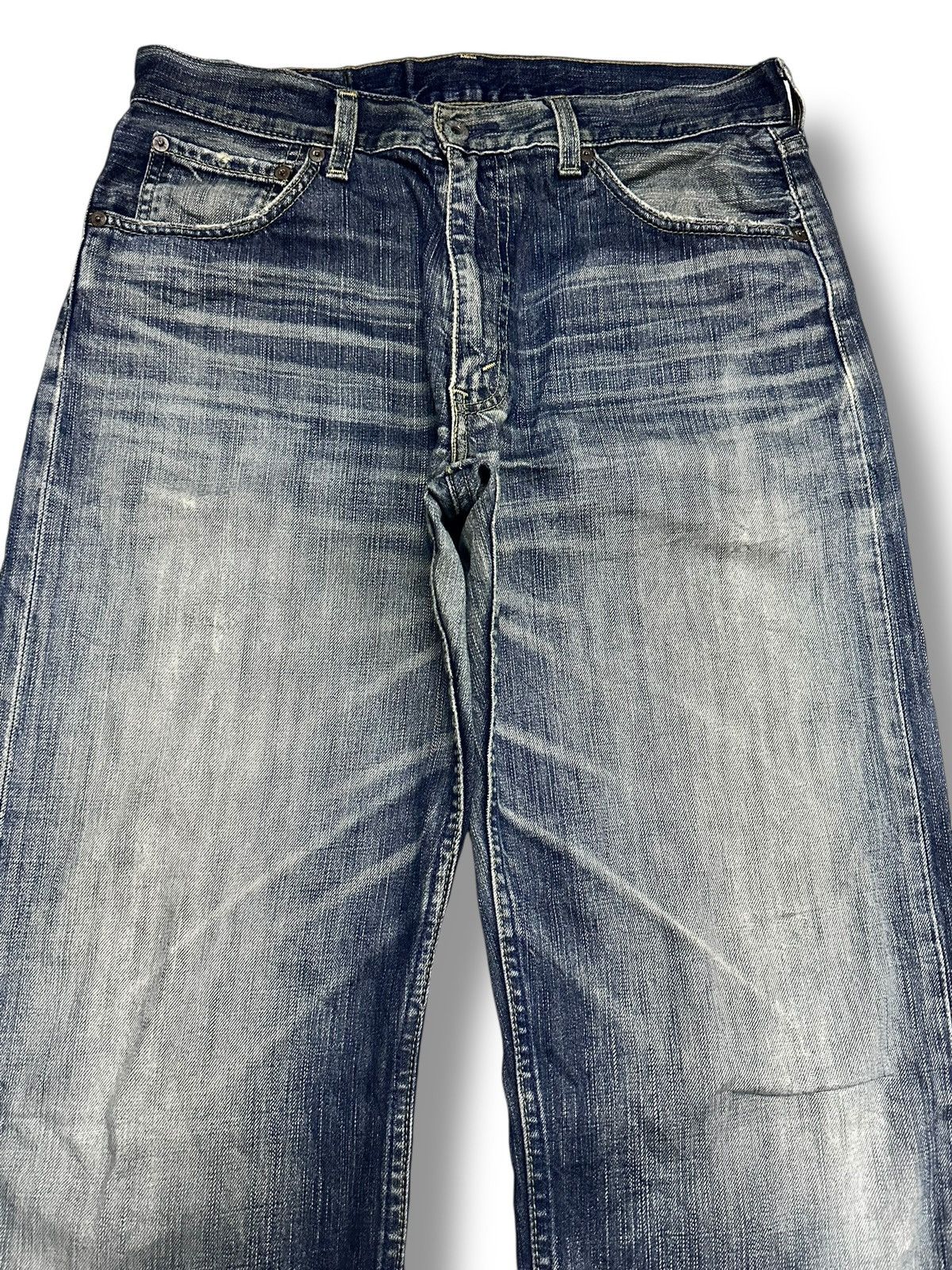 Japanese Brand Levi's 503 90's Jeans Baggy Loose Style With Faded Wash Size US 33 - 3 Thumbnail