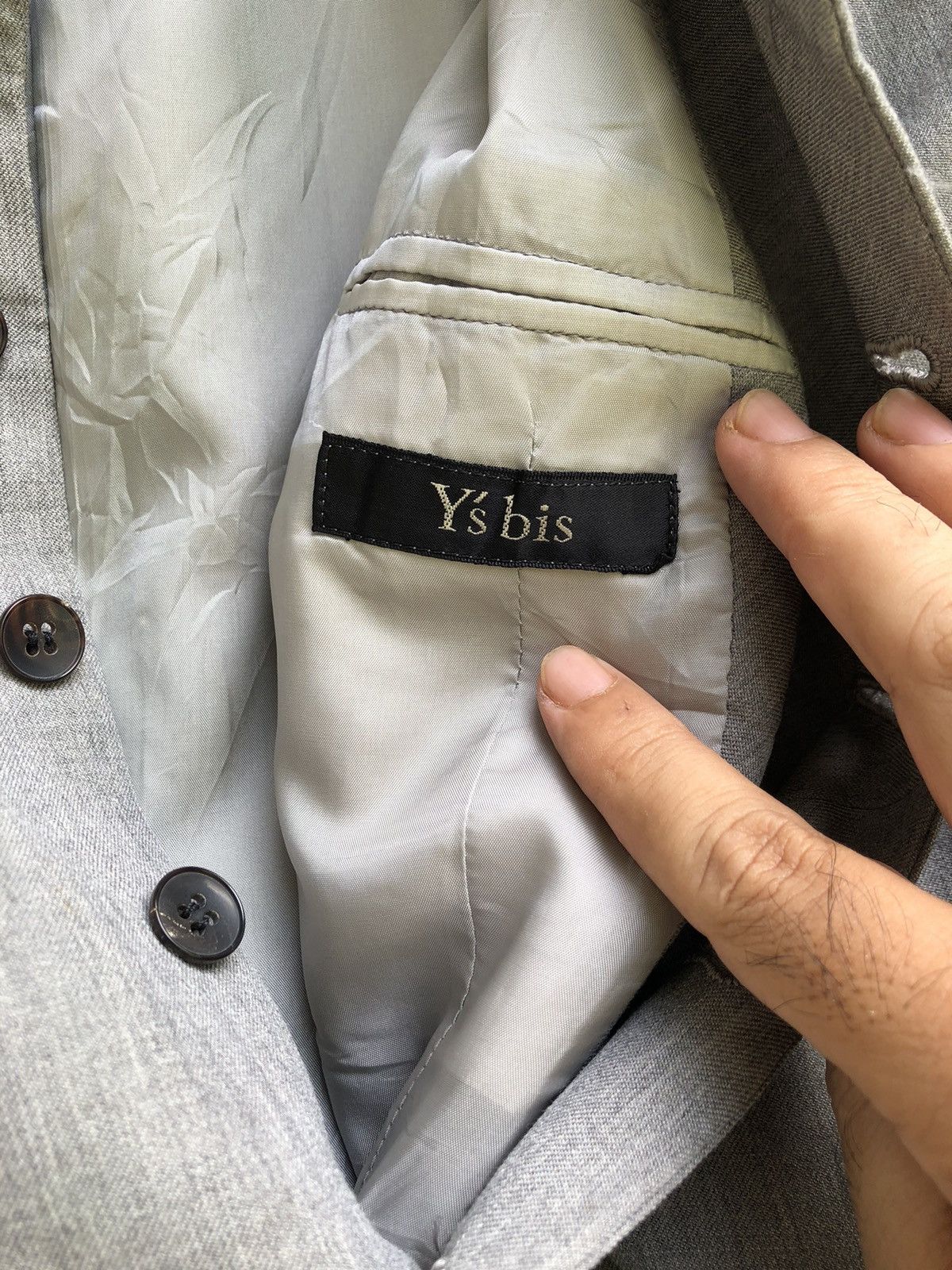 Y's × Yohji Yamamoto Yohji Yamamoto Y's Bis Elegant 8 Button Jacket Size M / US 6-8 / IT 42-44 - 7 Thumbnail