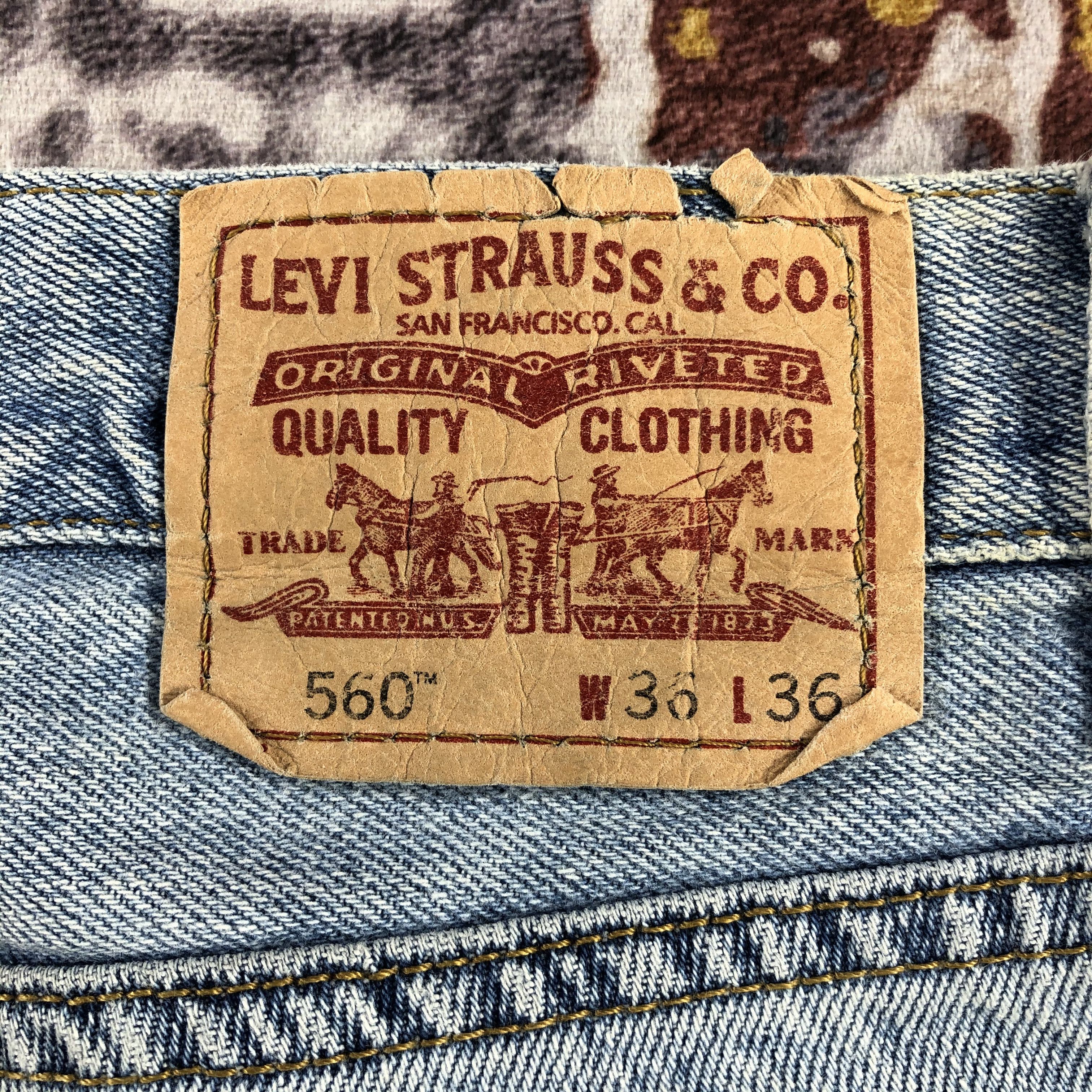 Levi's × Vintage Vintage Light Wash Levis 560 Jeans-JM3000 Size US 35 - 6 Thumbnail
