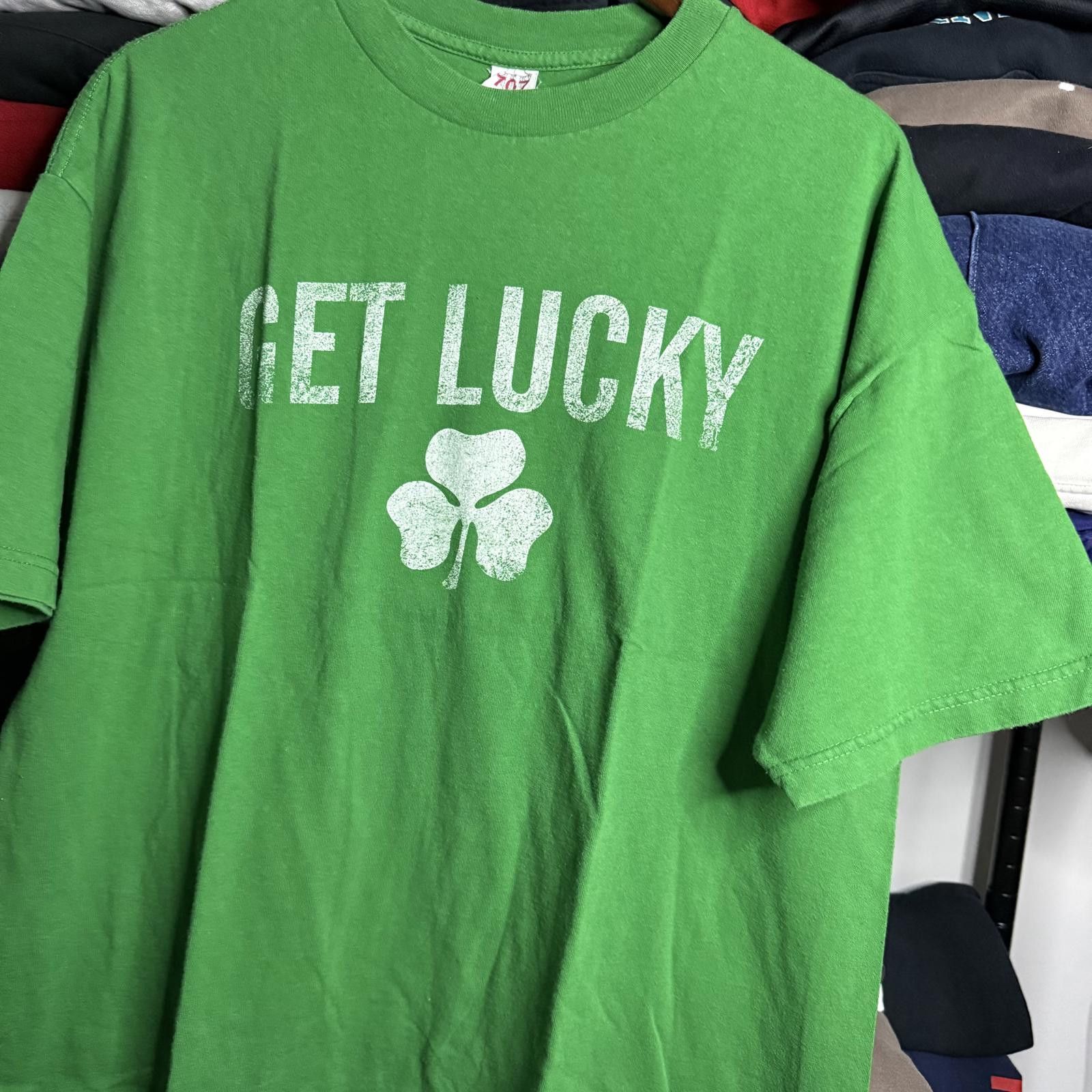 707 Lucky Shamrock Graphic Tee Size US XL / EU 56 / 4 - 2 Thumbnail