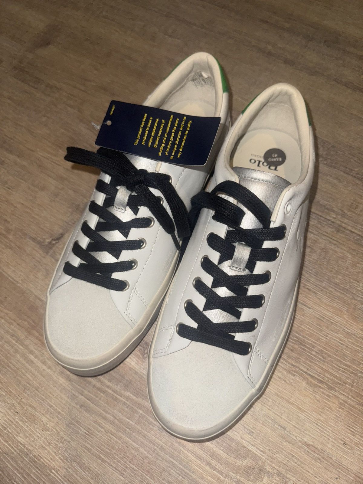 Polo Ralph Lauren Polo Ralph Lauren White Leather Trainers Size 43 27,5 cm Size US 10 / EU 43 - 3 Thumbnail