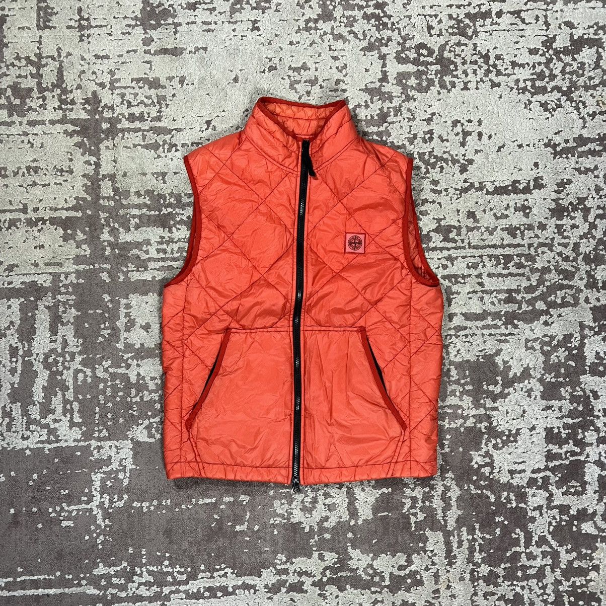 Stone Island Stone Island Garment Dyed vest blue | Grailed